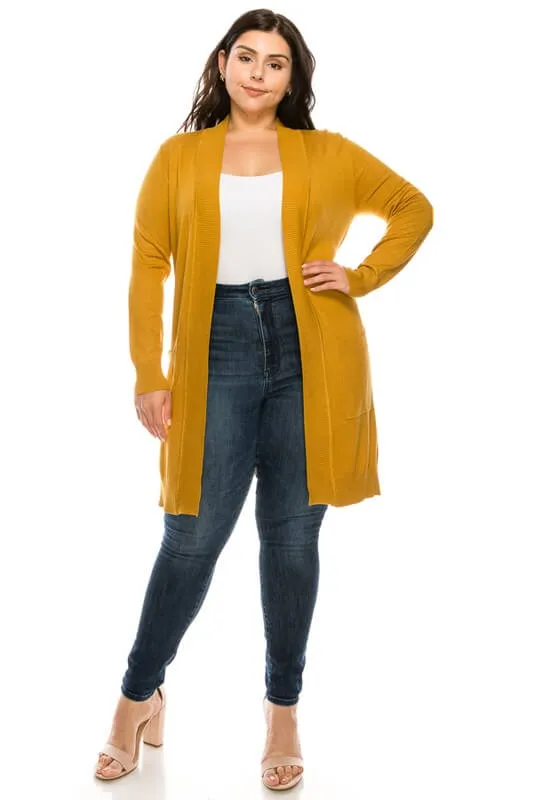 Snapdragon Plus Size Cardigan