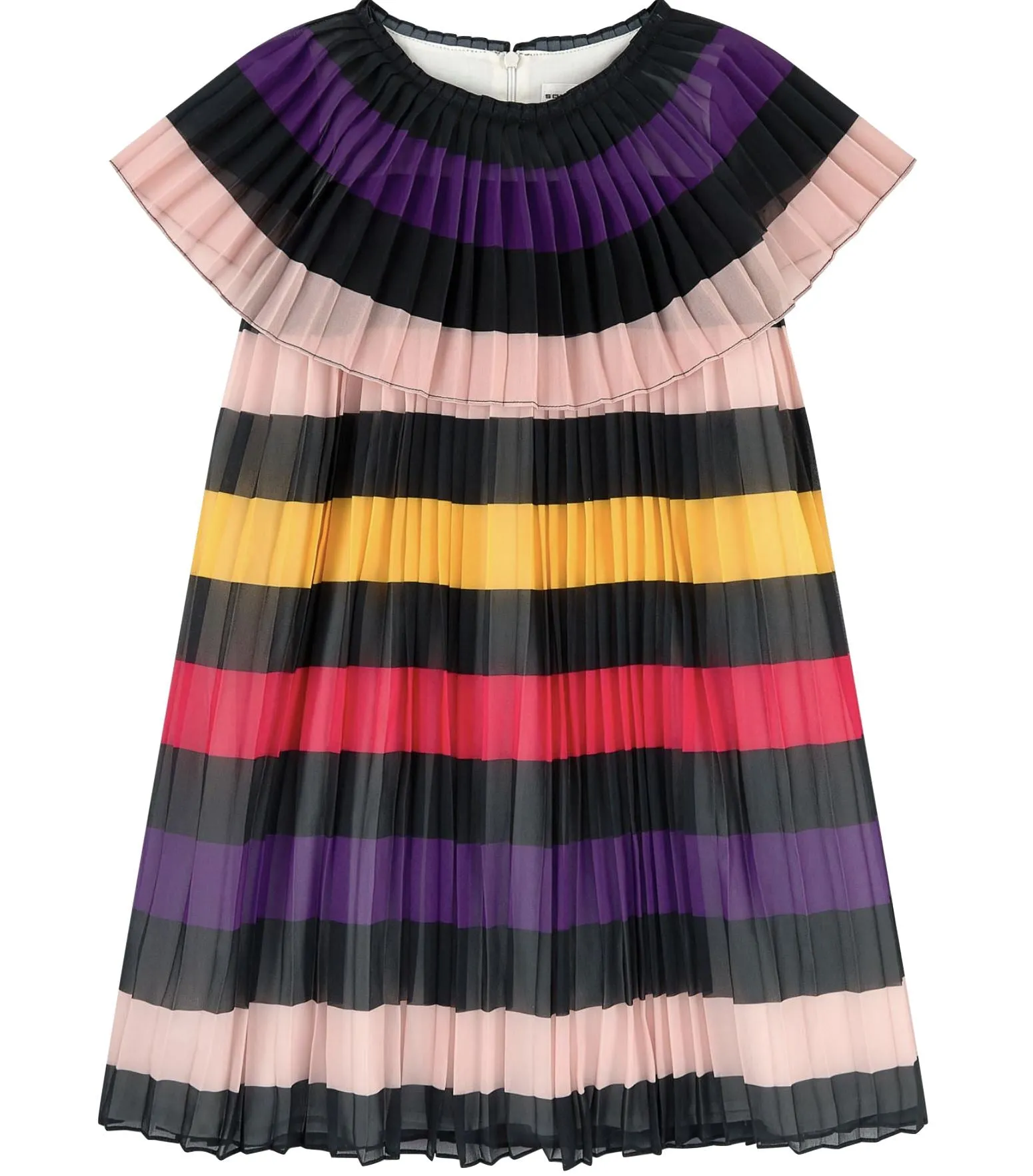 Sonia Rykiel Pleated Voile Dress