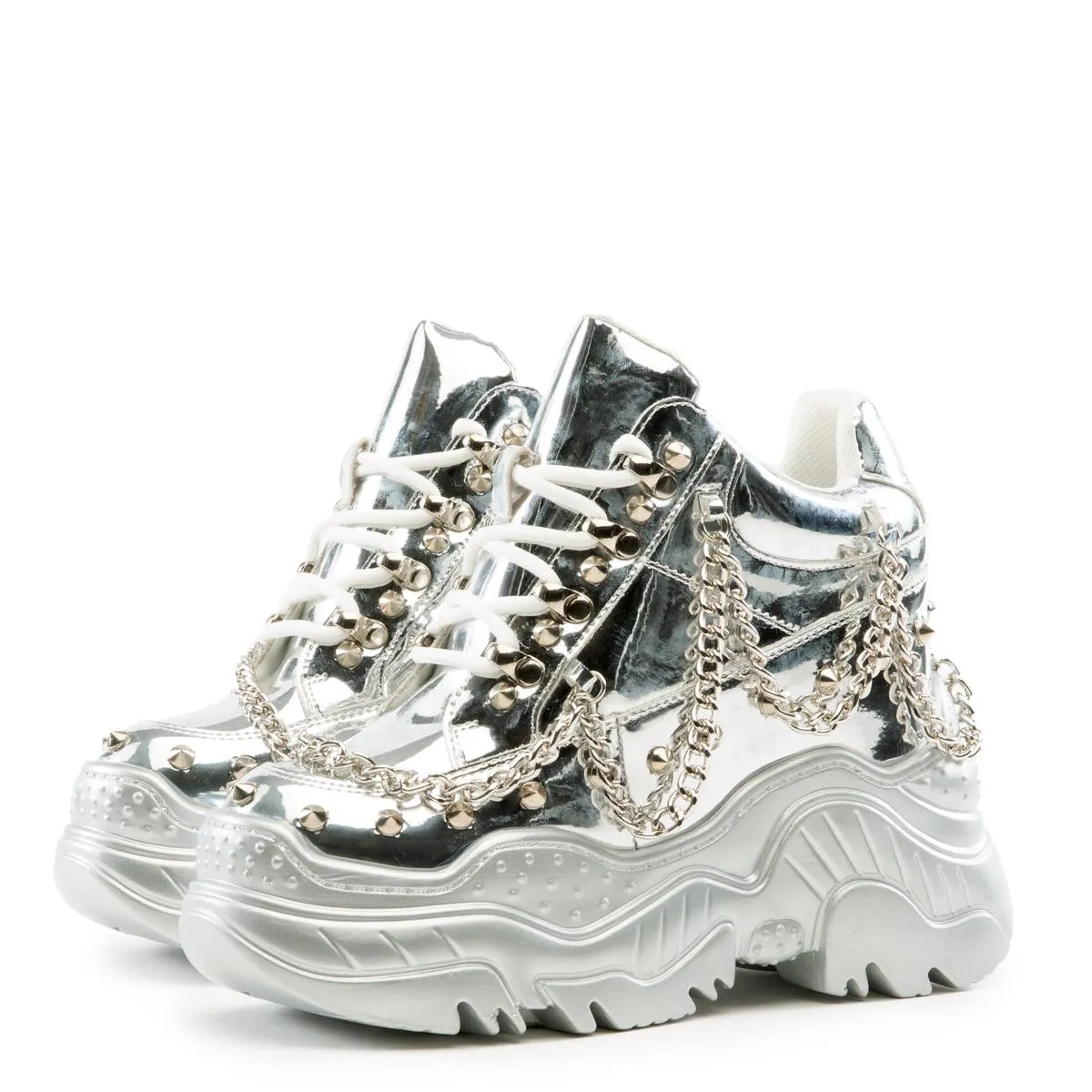 Space Candy Studded Wedge Sneaker