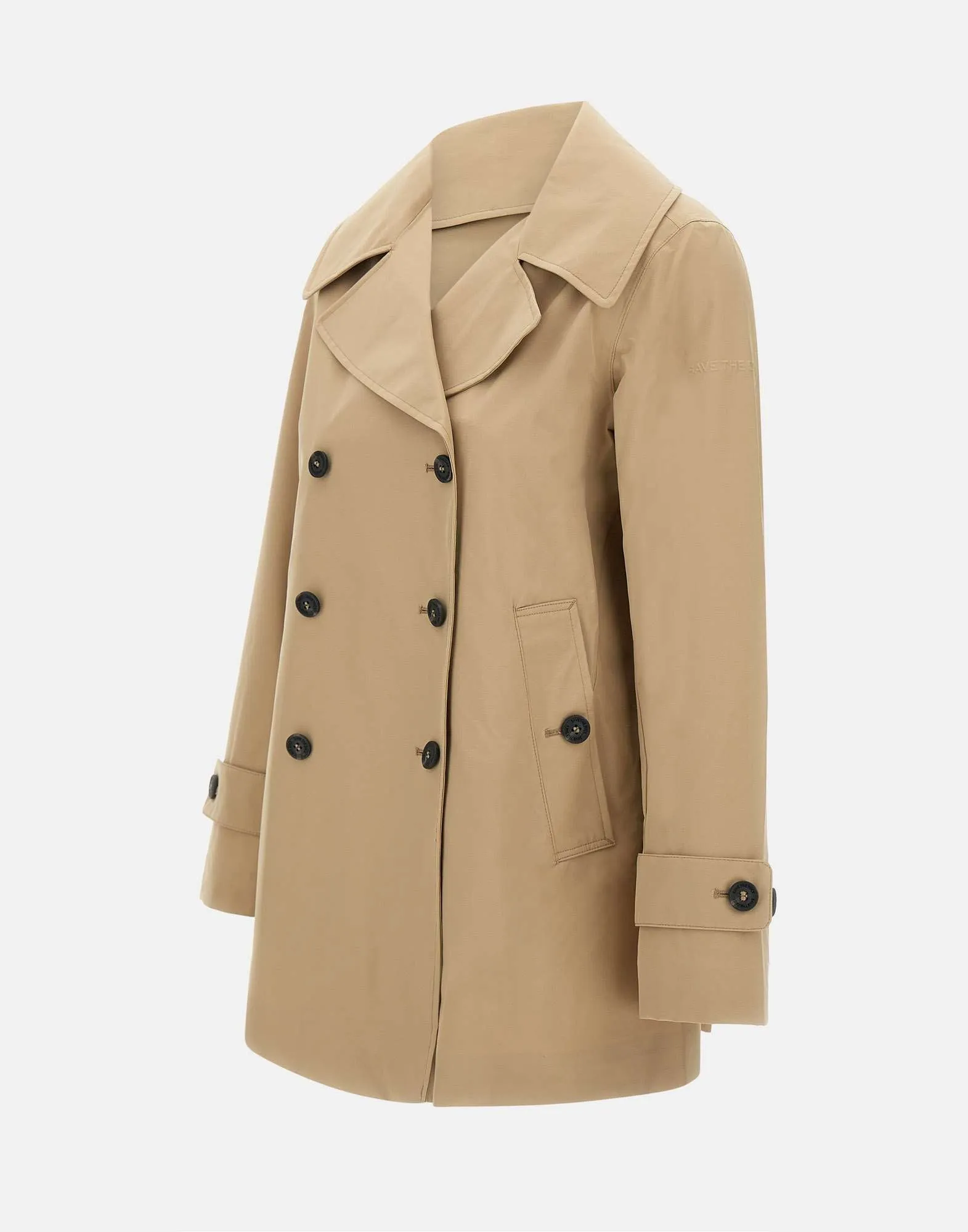 Spara Duck Sofi Camel Trench Coat