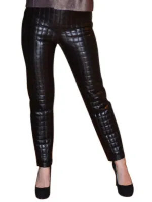 Splendid Quilted Leather Pants