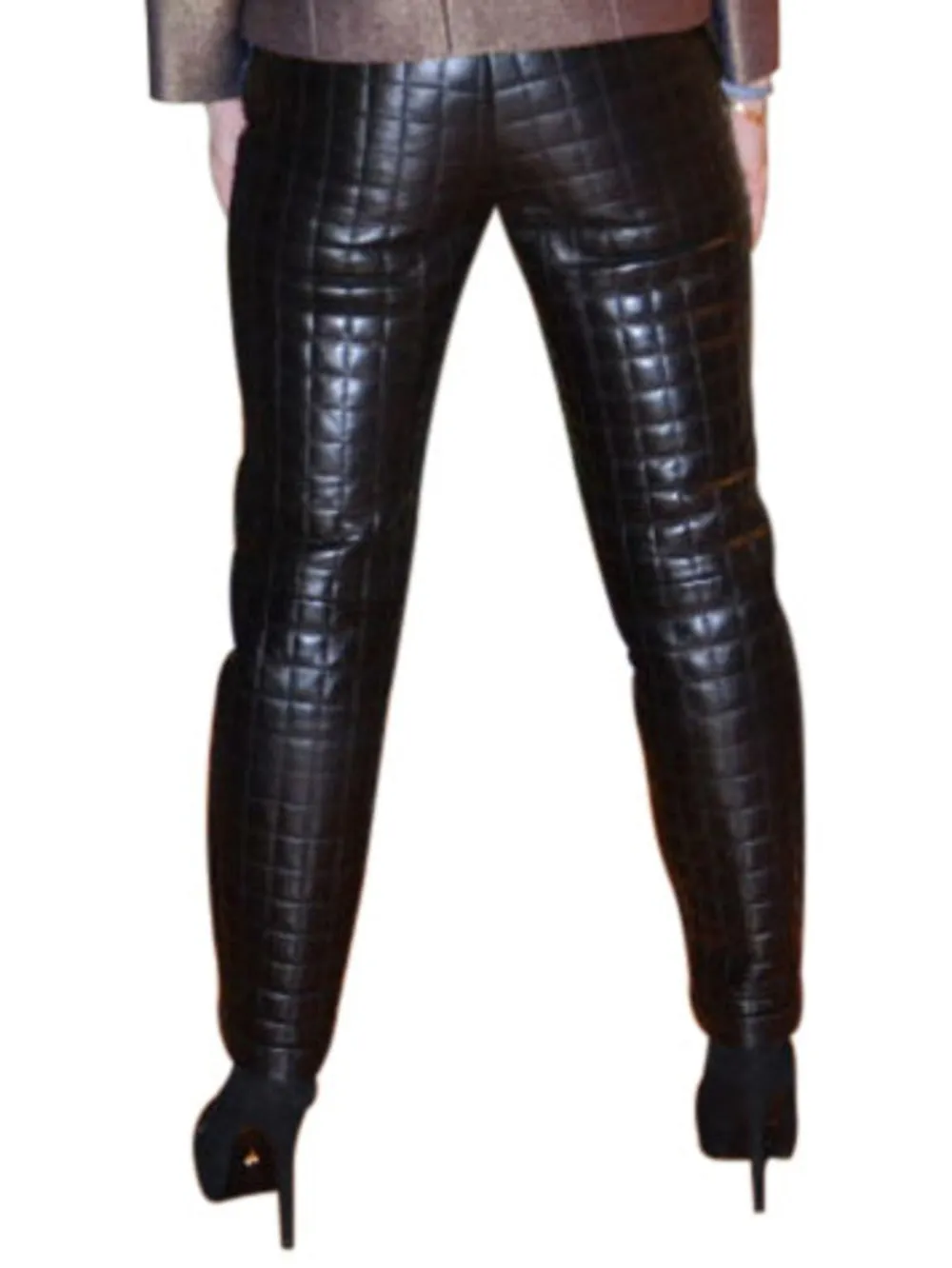 Splendid Quilted Leather Pants