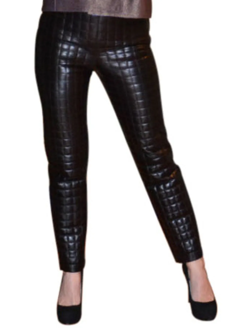 Splendid Quilted Leather Pants
