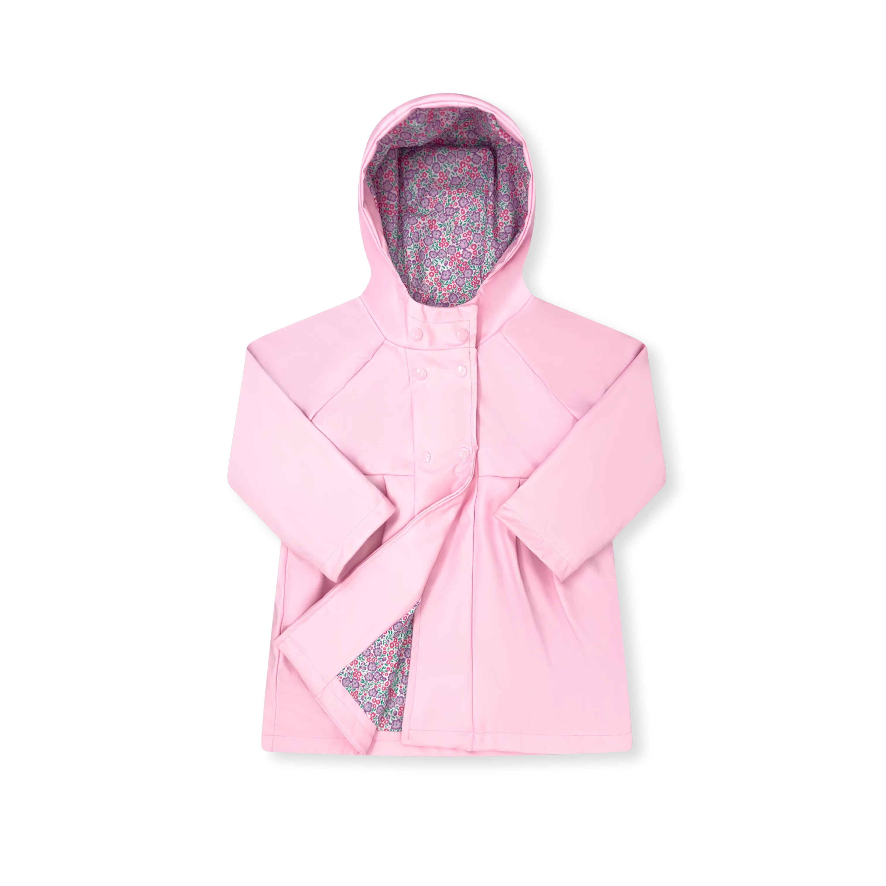 Splish Splash Raincoat - Singing in the Rain Pink, Sweet Pea Floral