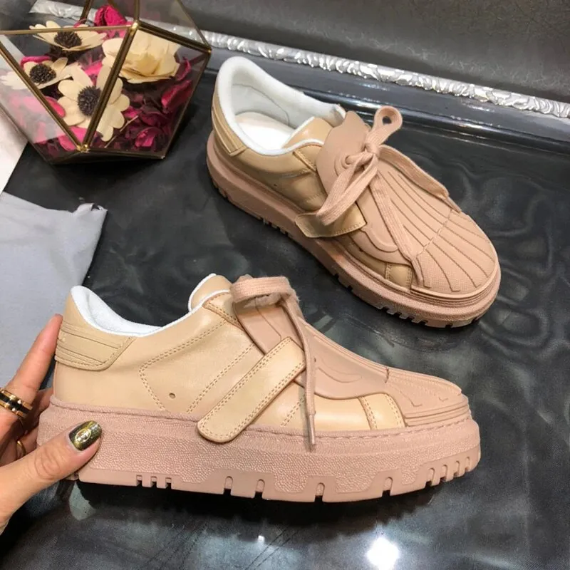 Spring Flat With Sneakers Women Platform