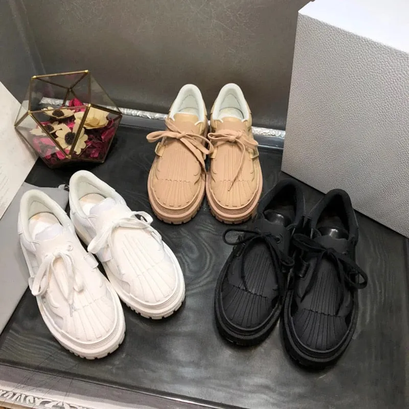 Spring Flat With Sneakers Women Platform