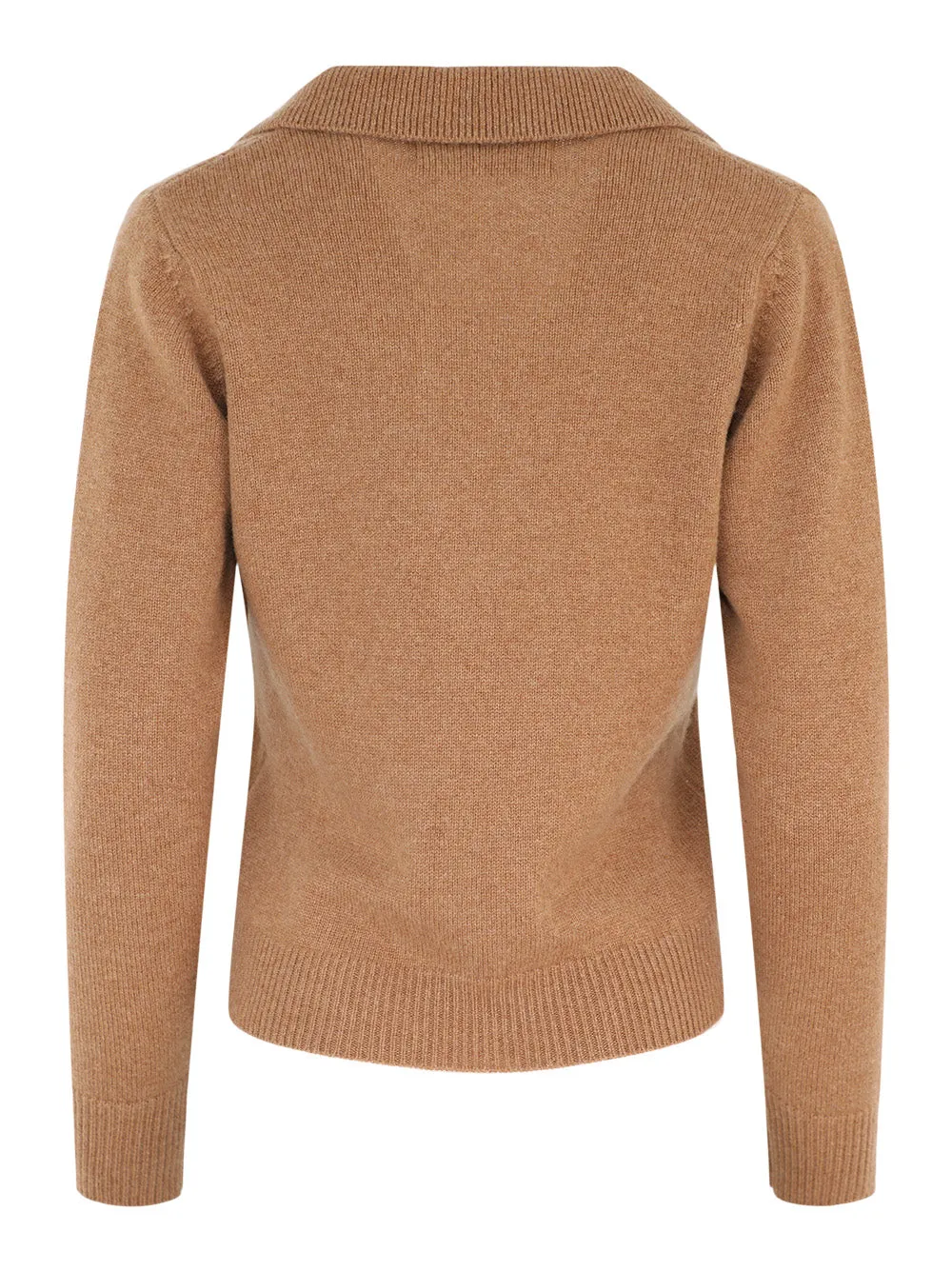 SPRWMN Henley Sweater in Tan