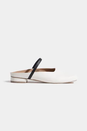 Square Toe Ballet Flat Mules