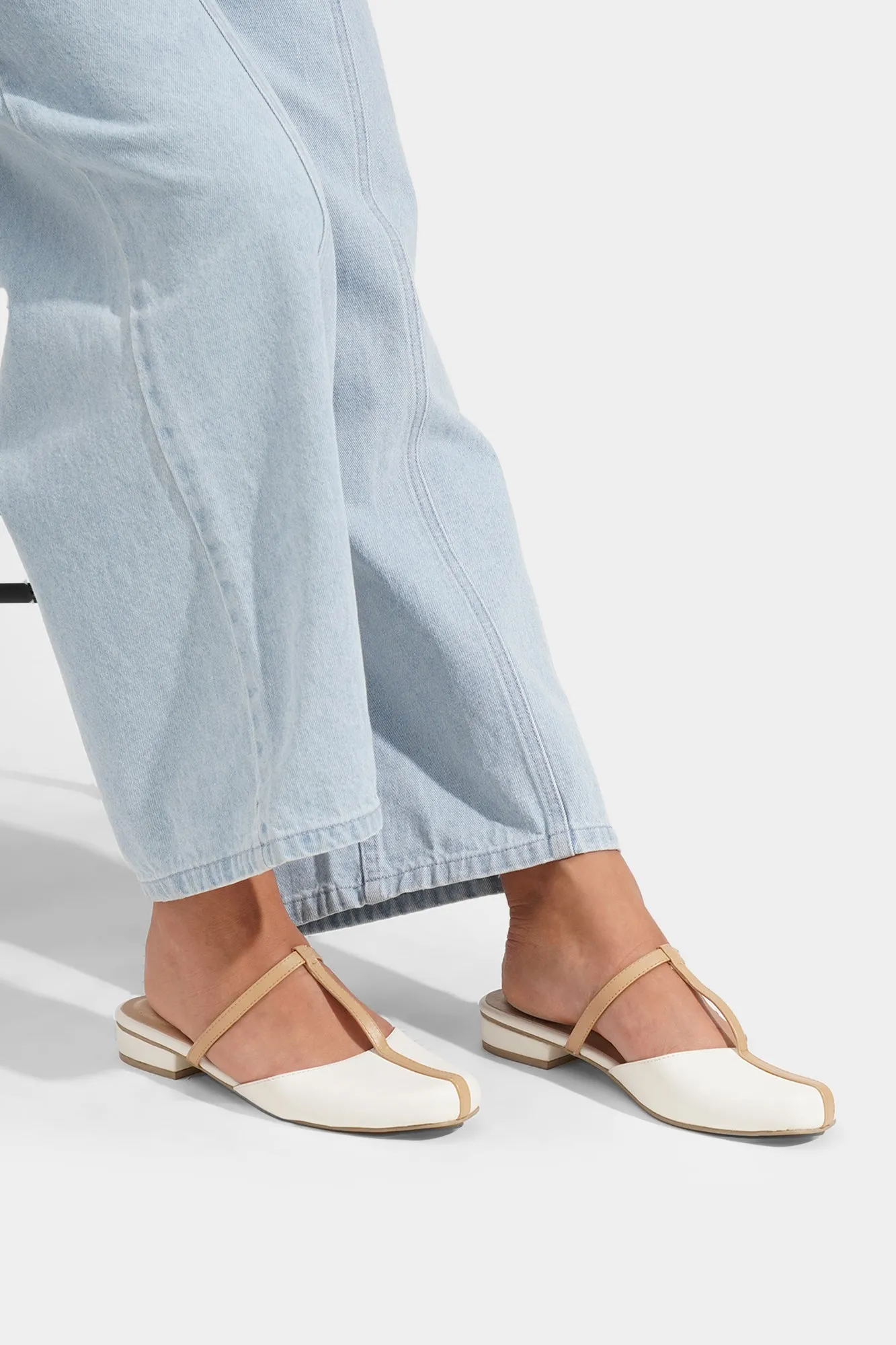 Square Toe Mules