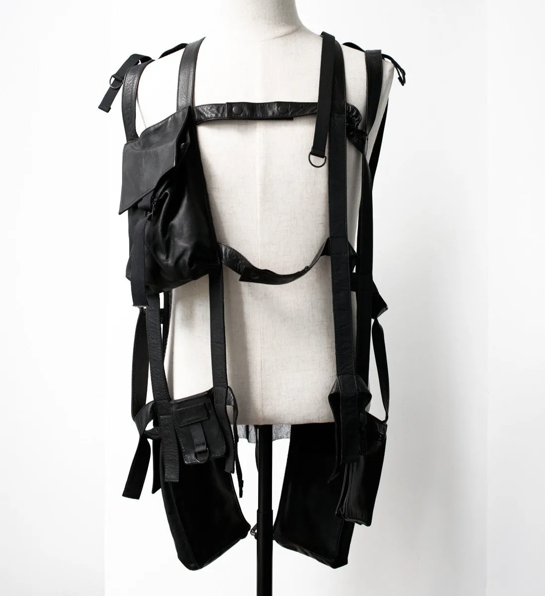 S/S03 ‘Consumed’ Military Leather Harness by Raf Simons