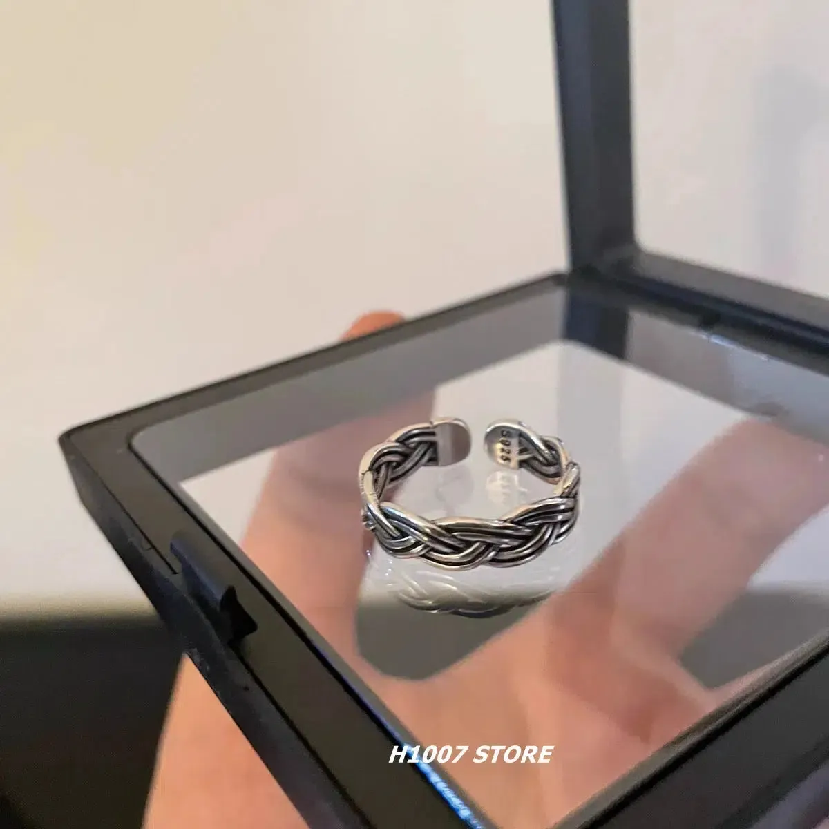 Stainless Steel Vintage Ring Set
