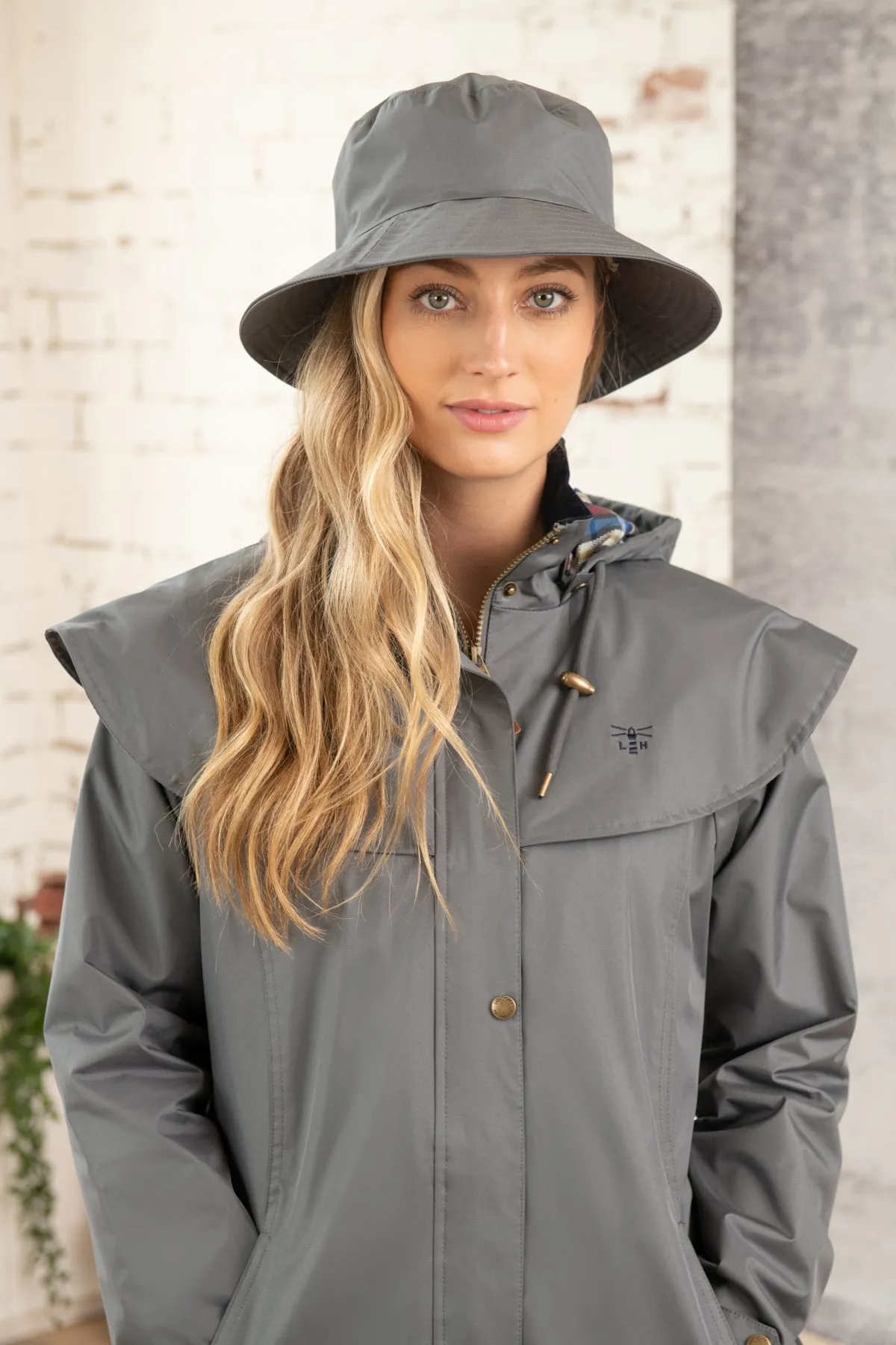 Storm Womens Waterproof Rain Hat - Urban Grey