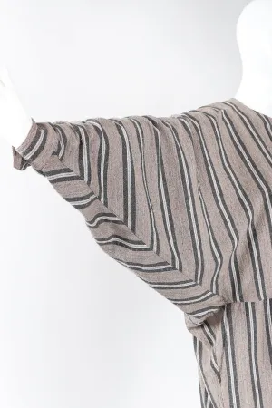 Striped Batwing Jumpsuit