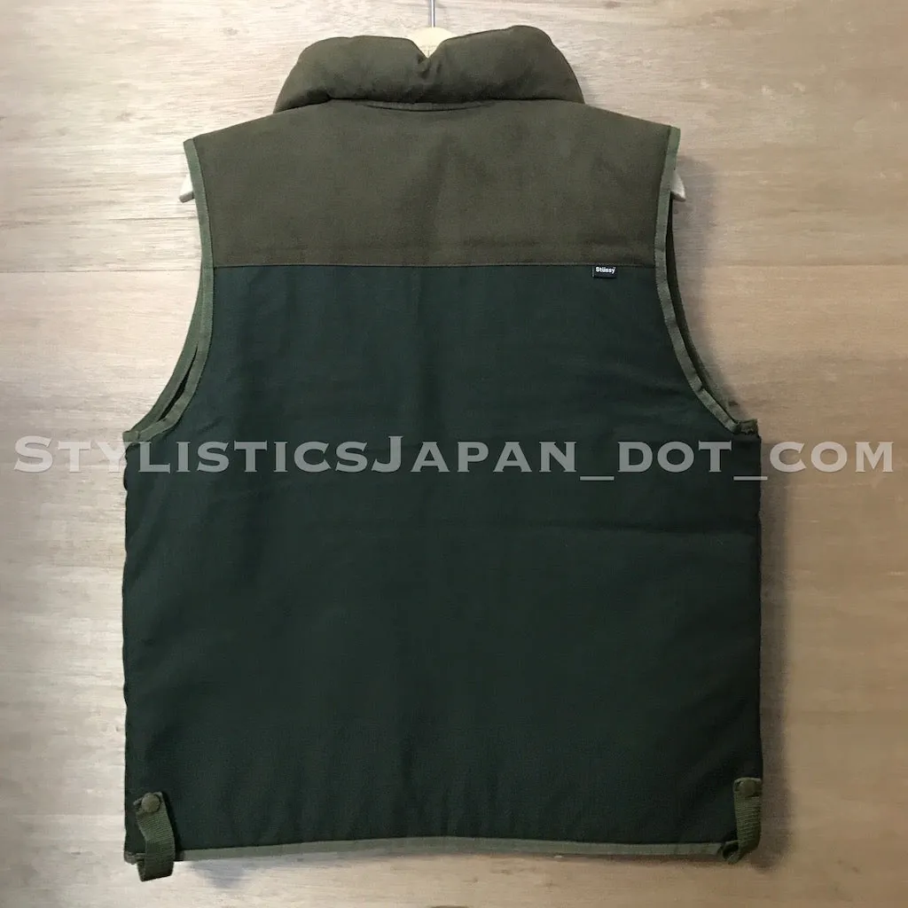 Stussy x Futura Reversible Military PFD Vest Olive/Black M
