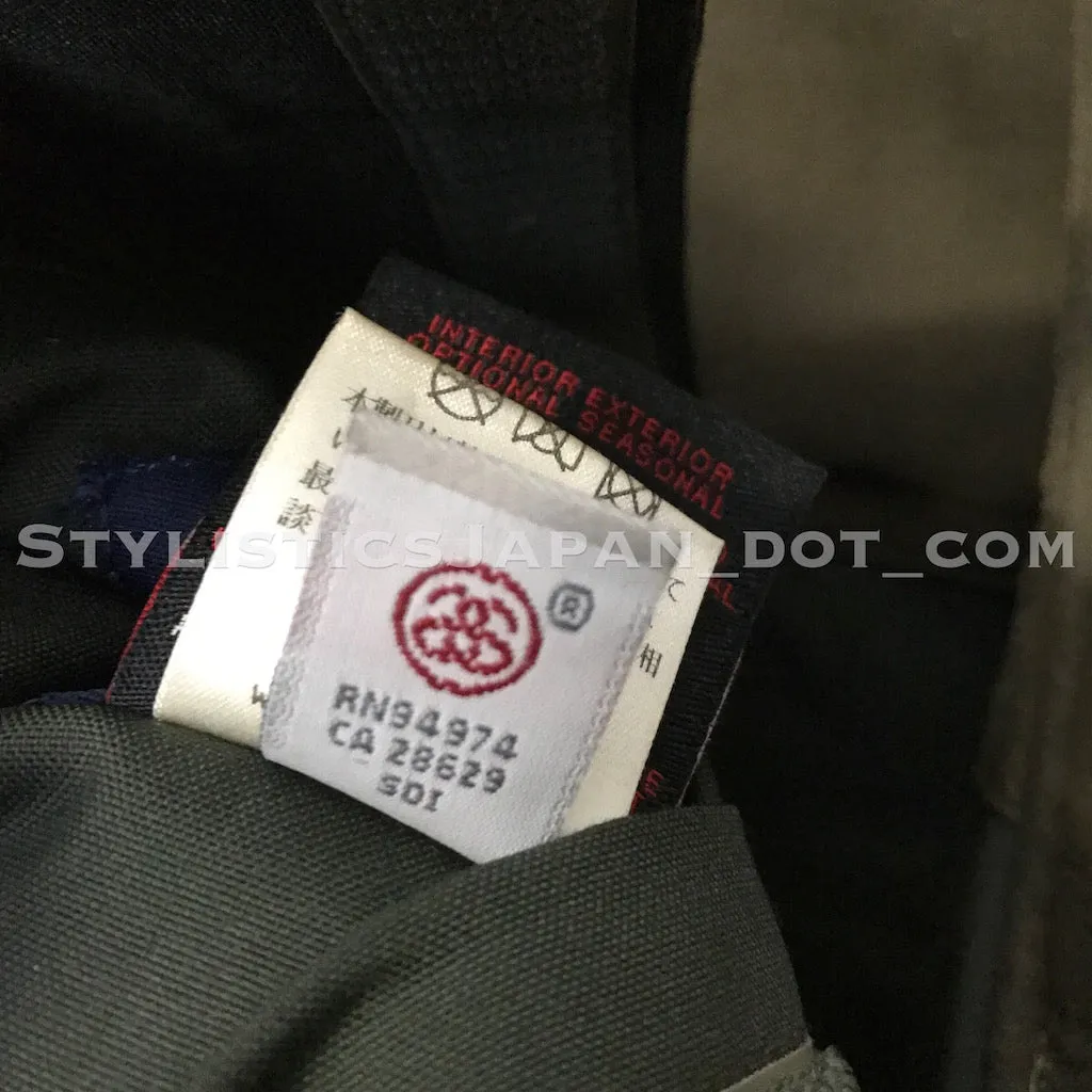 Stussy x Futura Reversible Military PFD Vest Olive/Black M