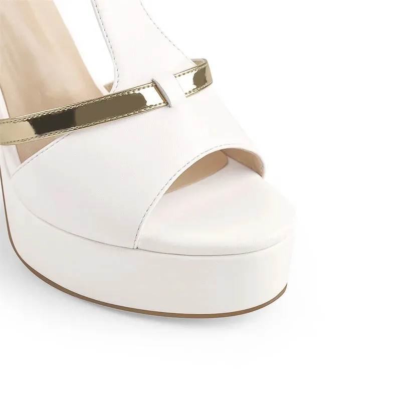 Summer Thin High Heel Platform Sandals Women