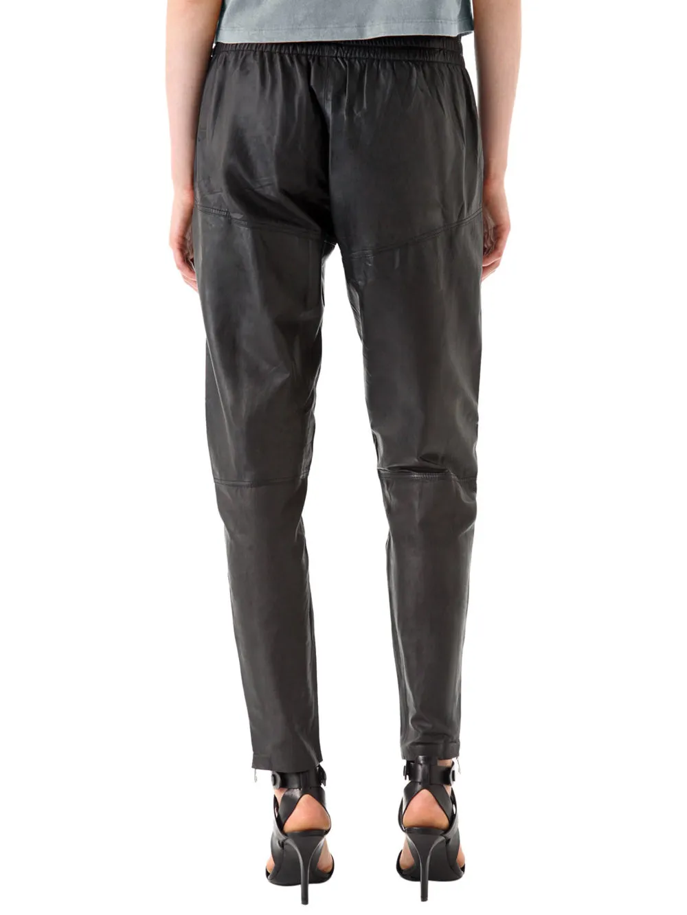 Sumptuous Frowzy Leather Pants
