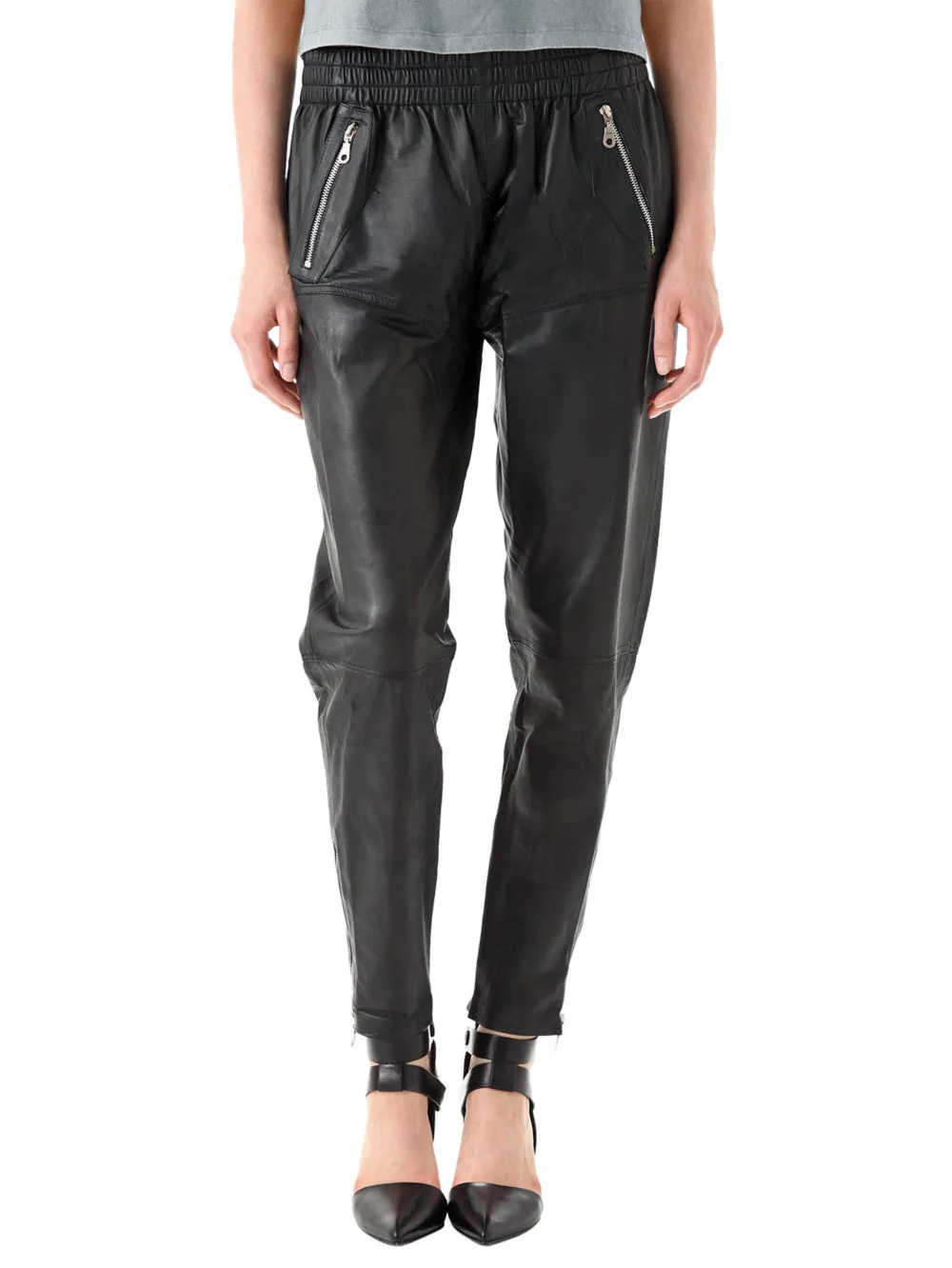 Sumptuous Frowzy Leather Pants
