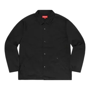 Supreme®/ANTIHERO® Snap Front Twill Jacket- Black