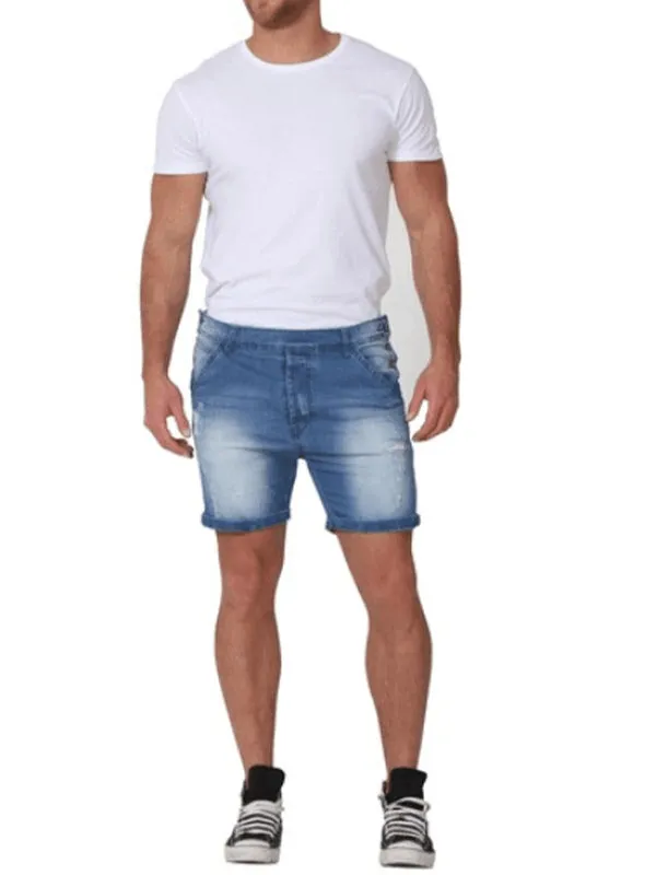 Suspender Denim Rompers