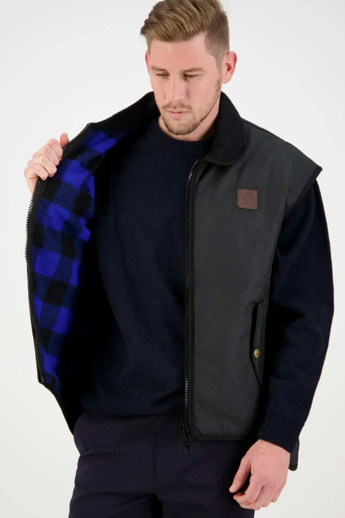 Swanndri Foxton Vest Wool Lined
