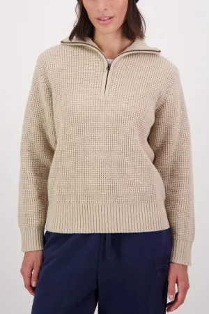 Swanndri Riverside v2 Zip Neck Rib Jumper
