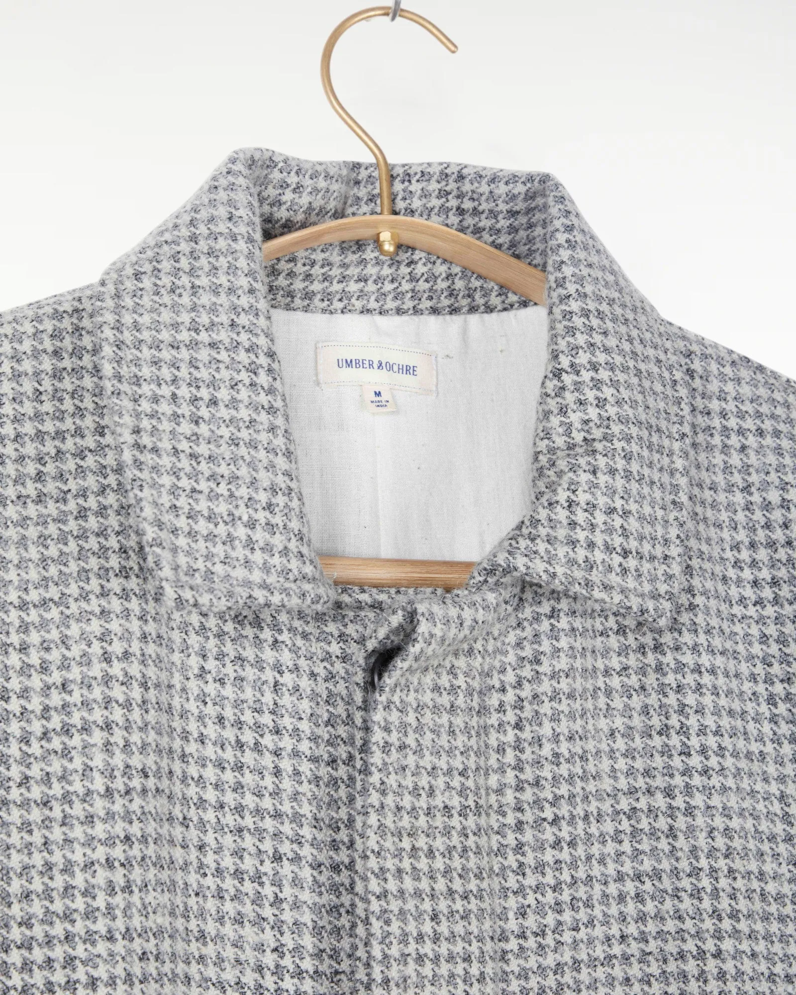 Taaj Long Wool Coat (Grey)