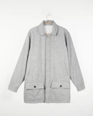 Taaj Long Wool Coat (Grey)