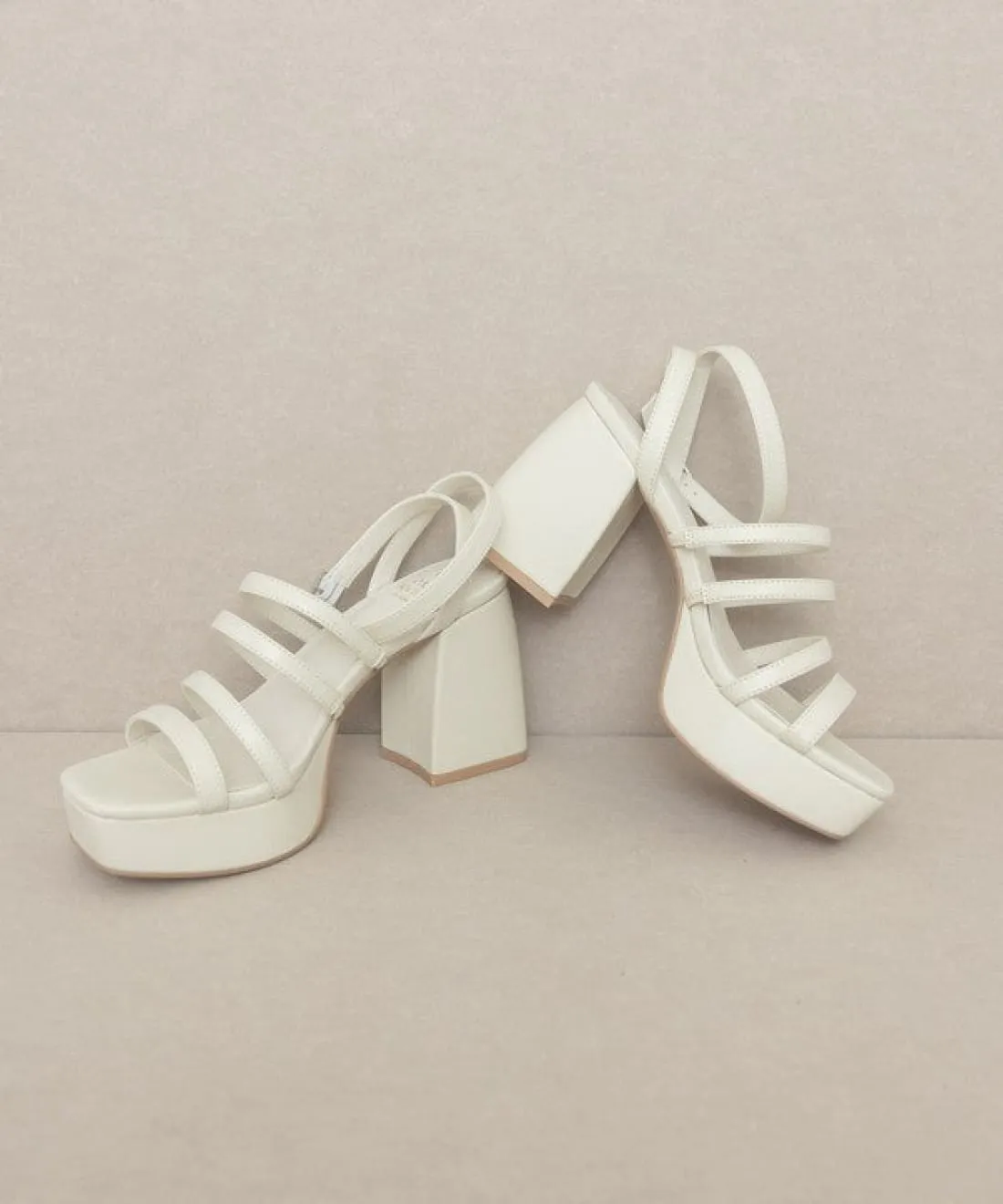 Talia Strappy platform heel