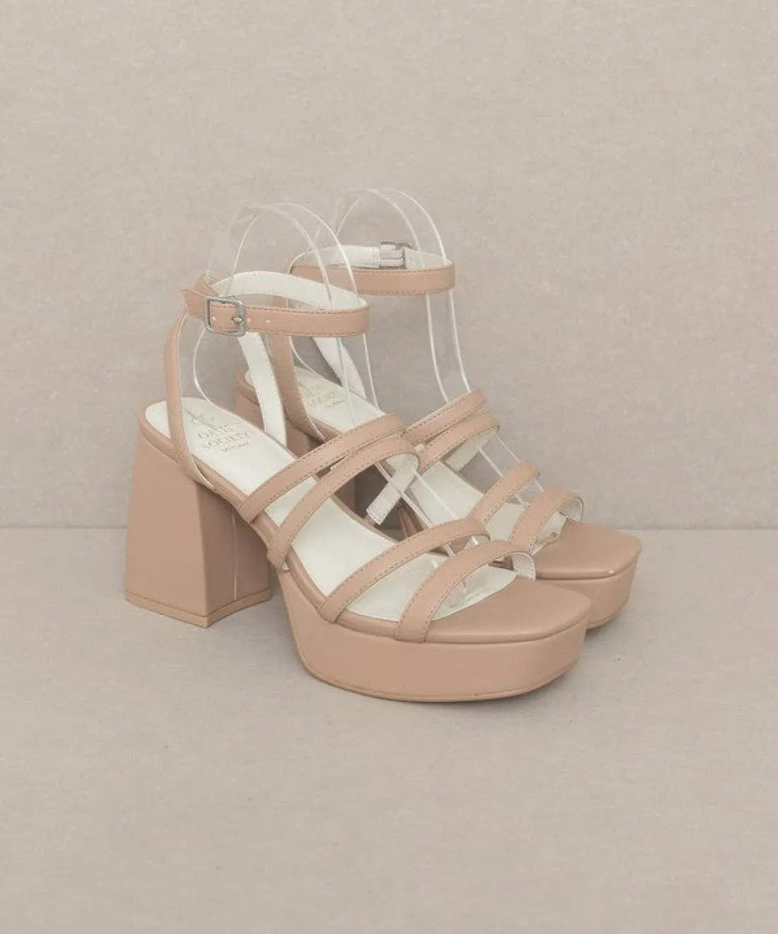 Talia Strappy platform heel