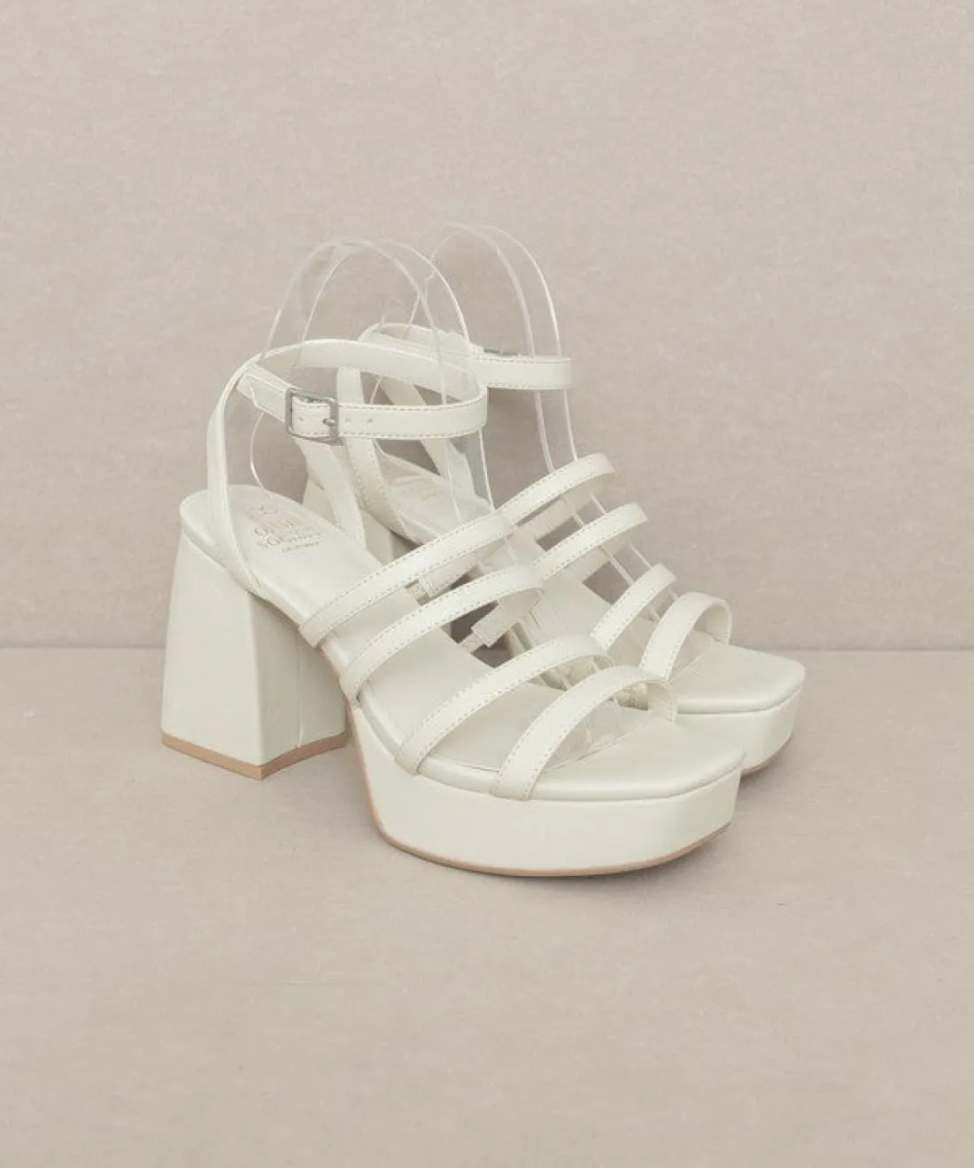 Talia Strappy platform heel