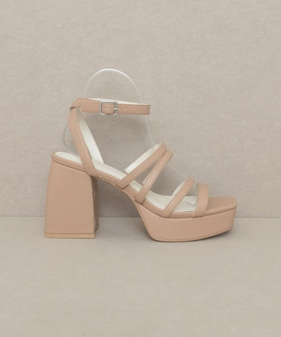 Talia Strappy platform heel