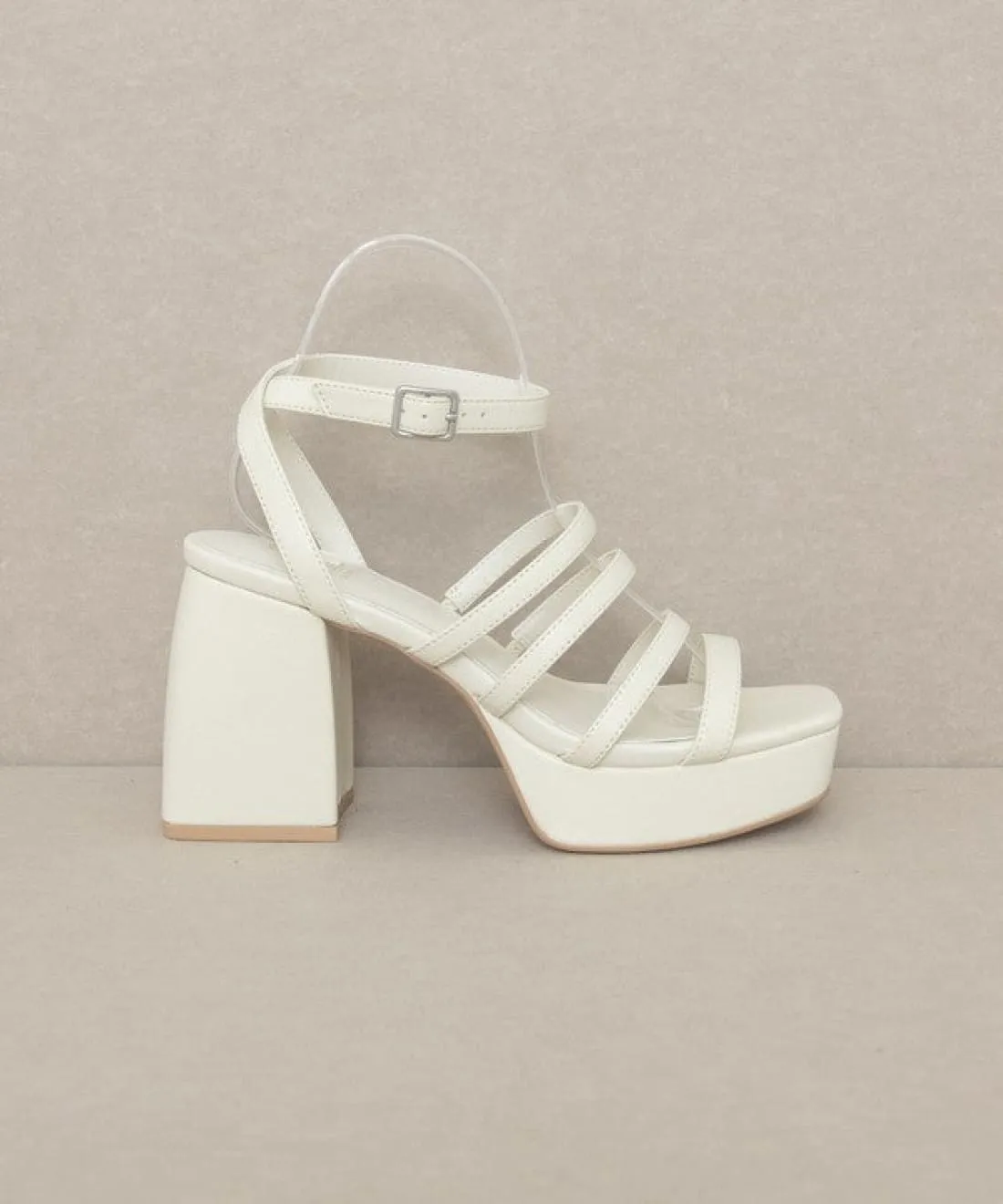 Talia Strappy platform heel