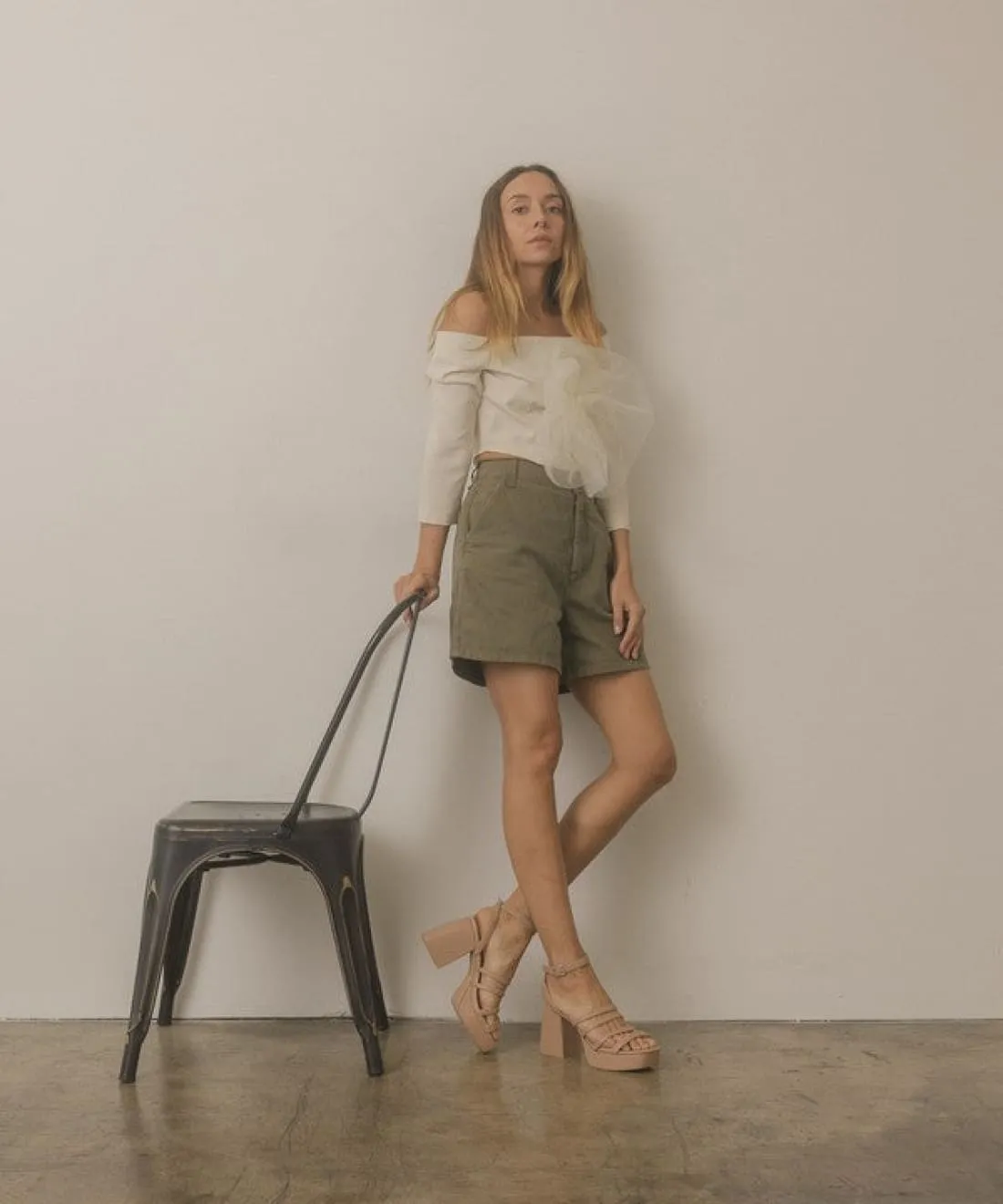 Talia Strappy platform heel