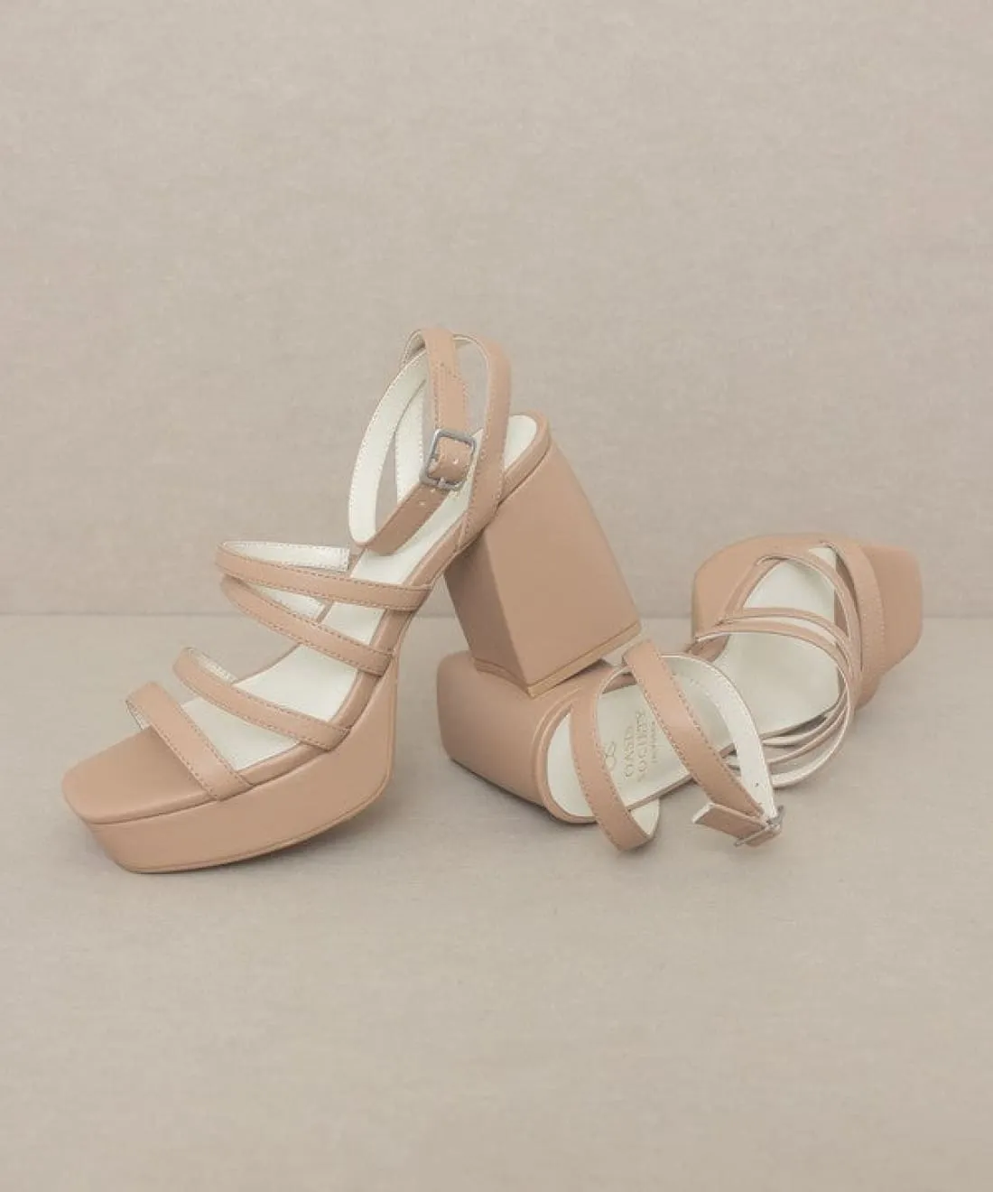 Talia Strappy platform heel