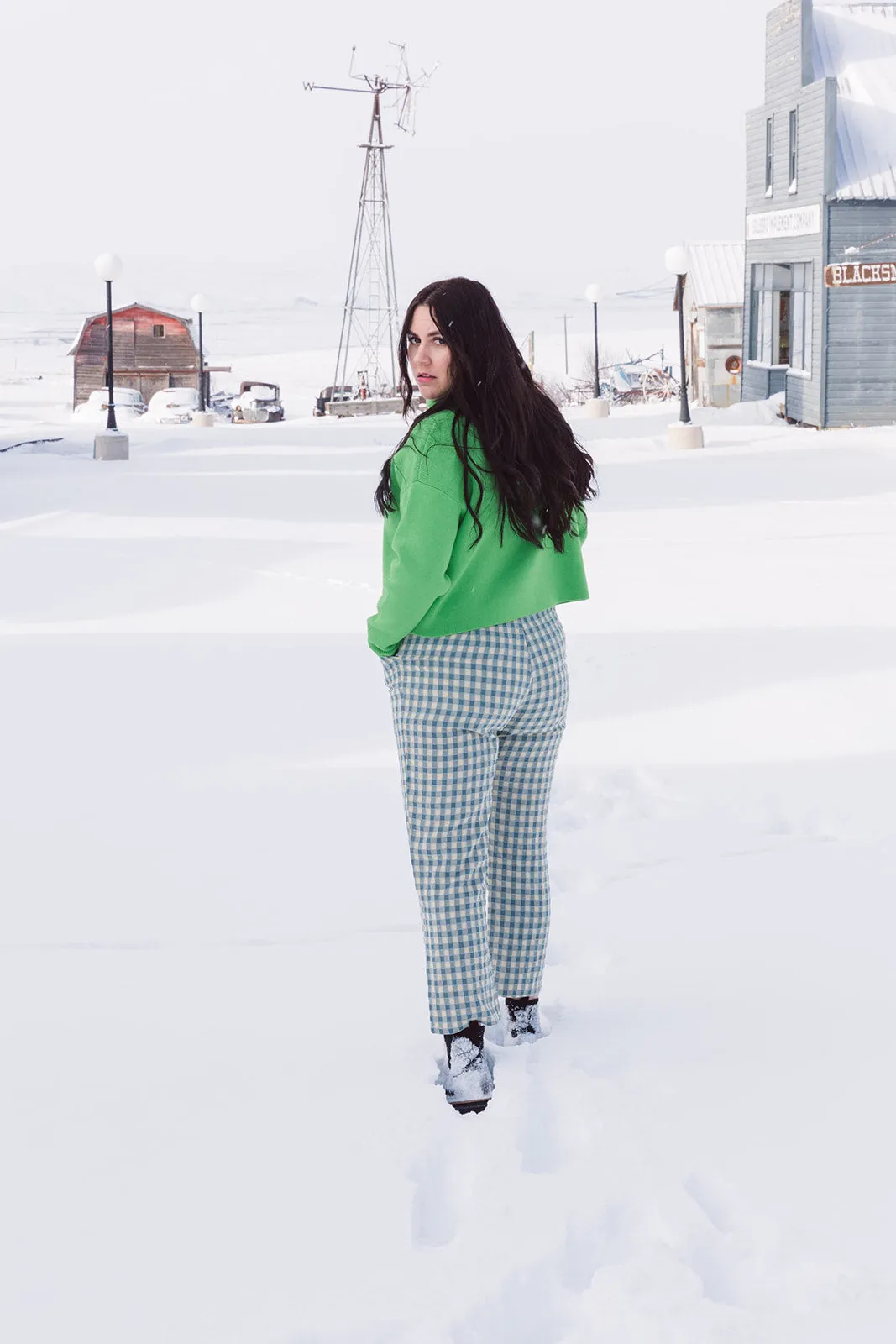 Tallulah Plaid Pants