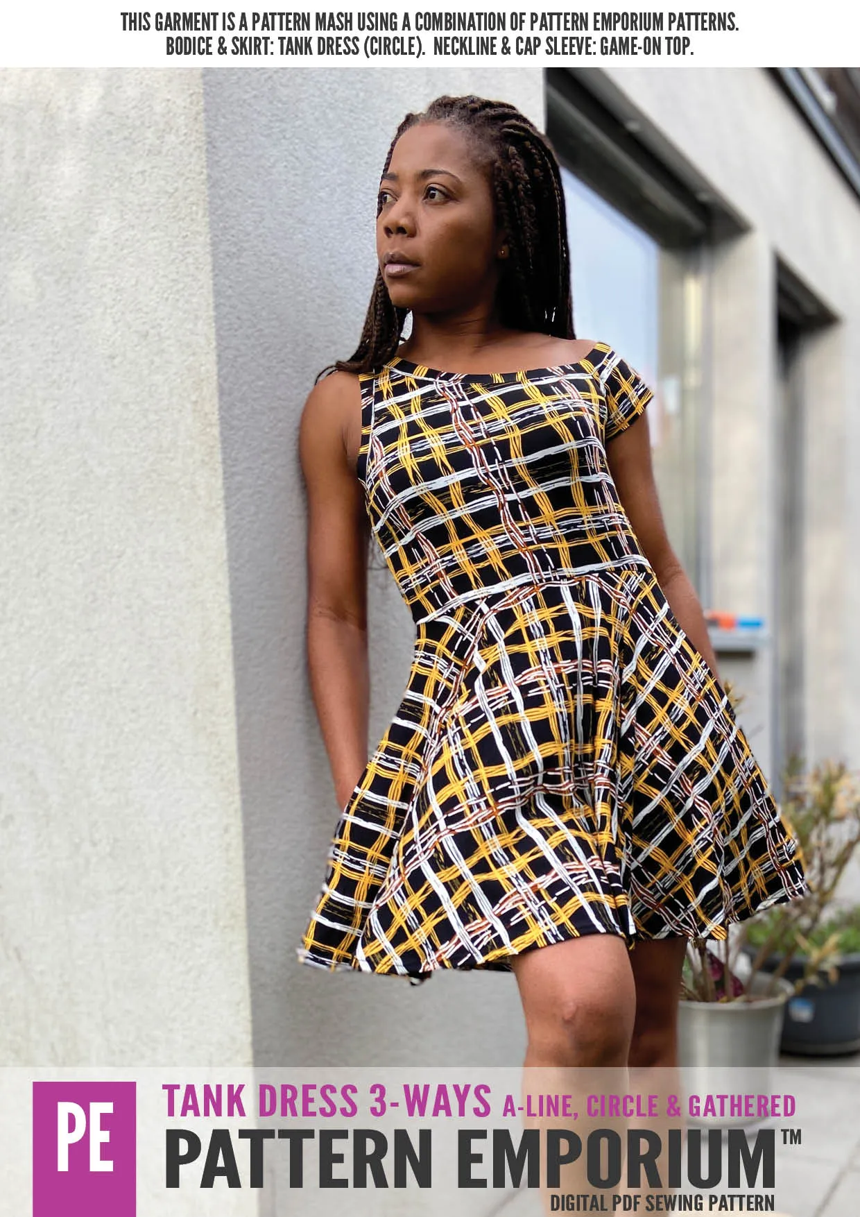 Tank Dress 3-Ways | Sewing Pattern