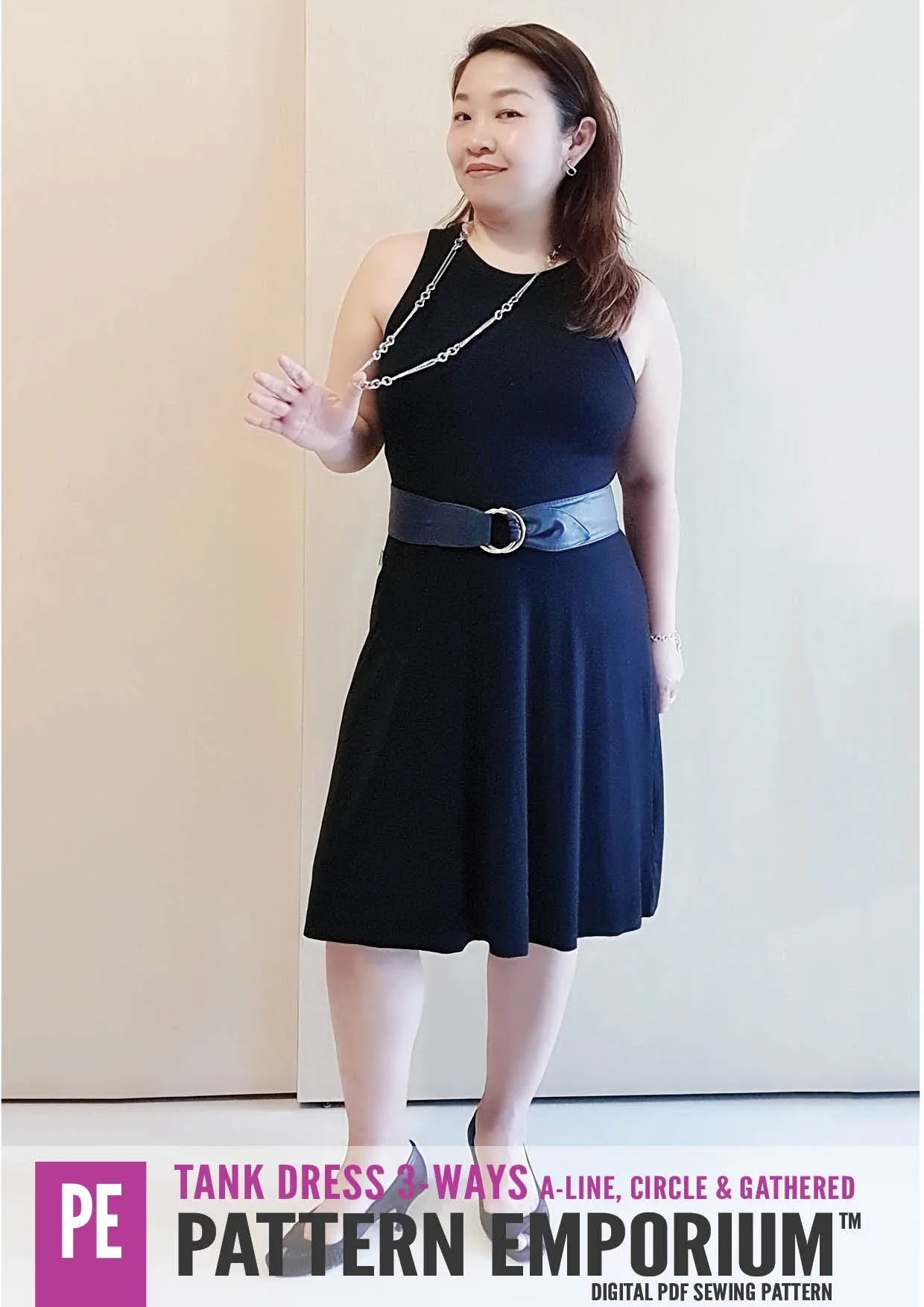 Tank Dress 3-Ways | Sewing Pattern