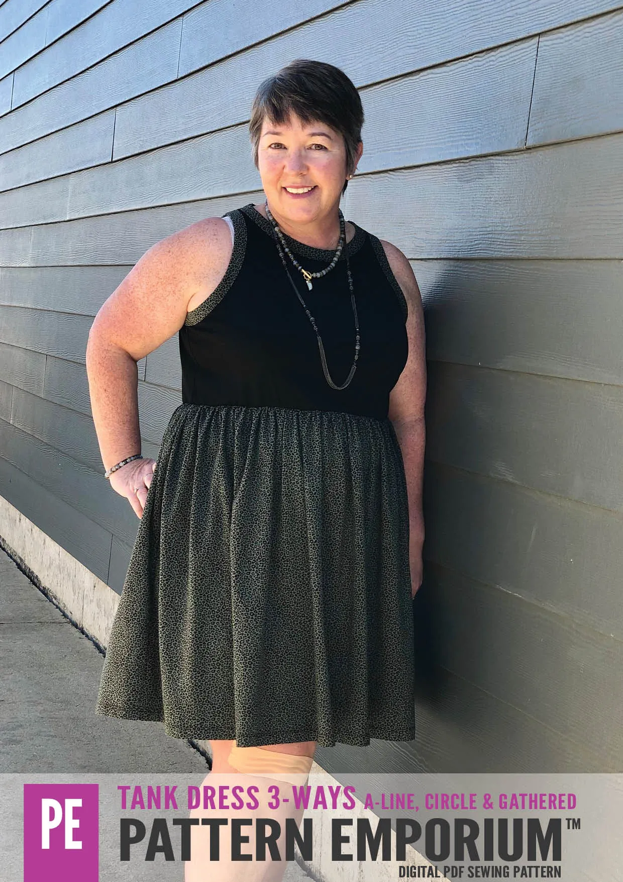 Tank Dress 3-Ways | Sewing Pattern