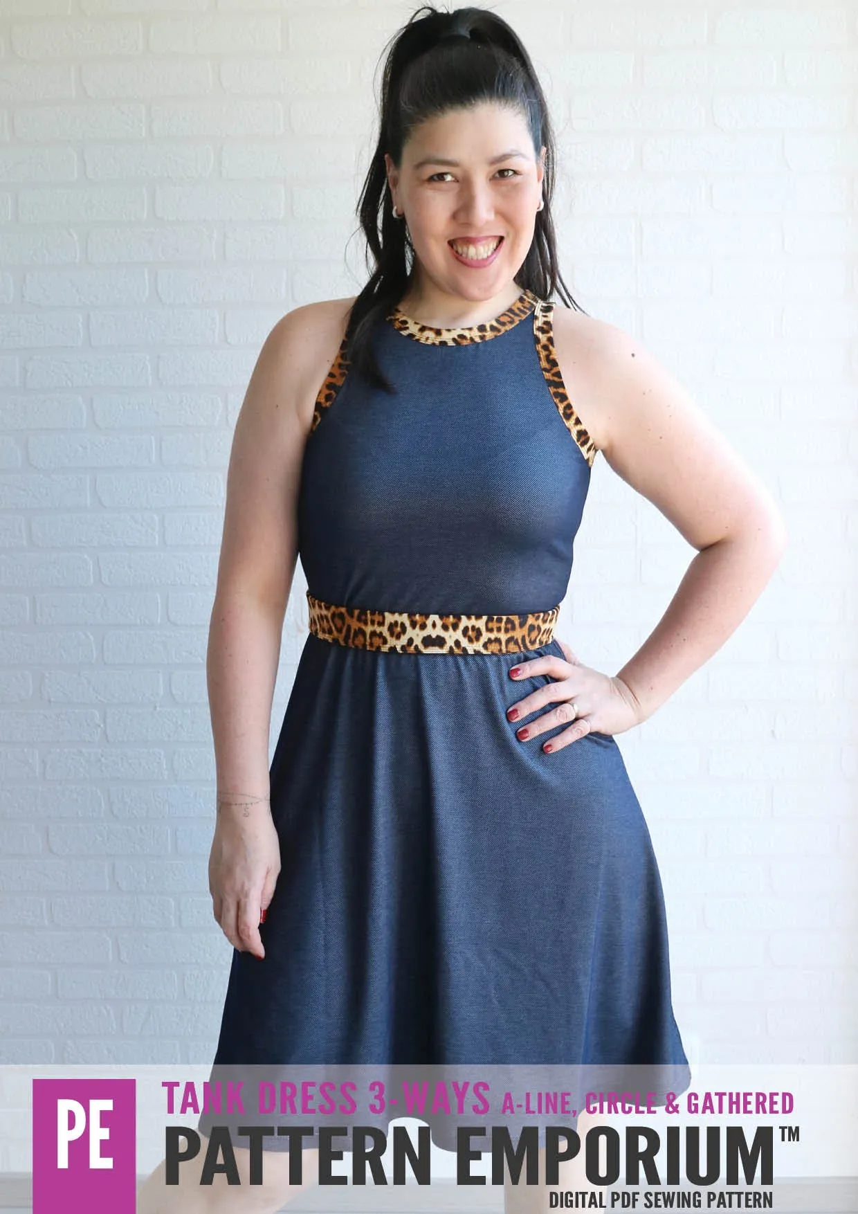 Tank Dress 3-Ways | Sewing Pattern