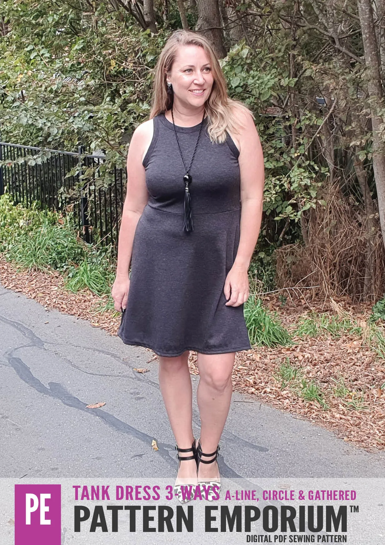 Tank Dress 3-Ways | Sewing Pattern