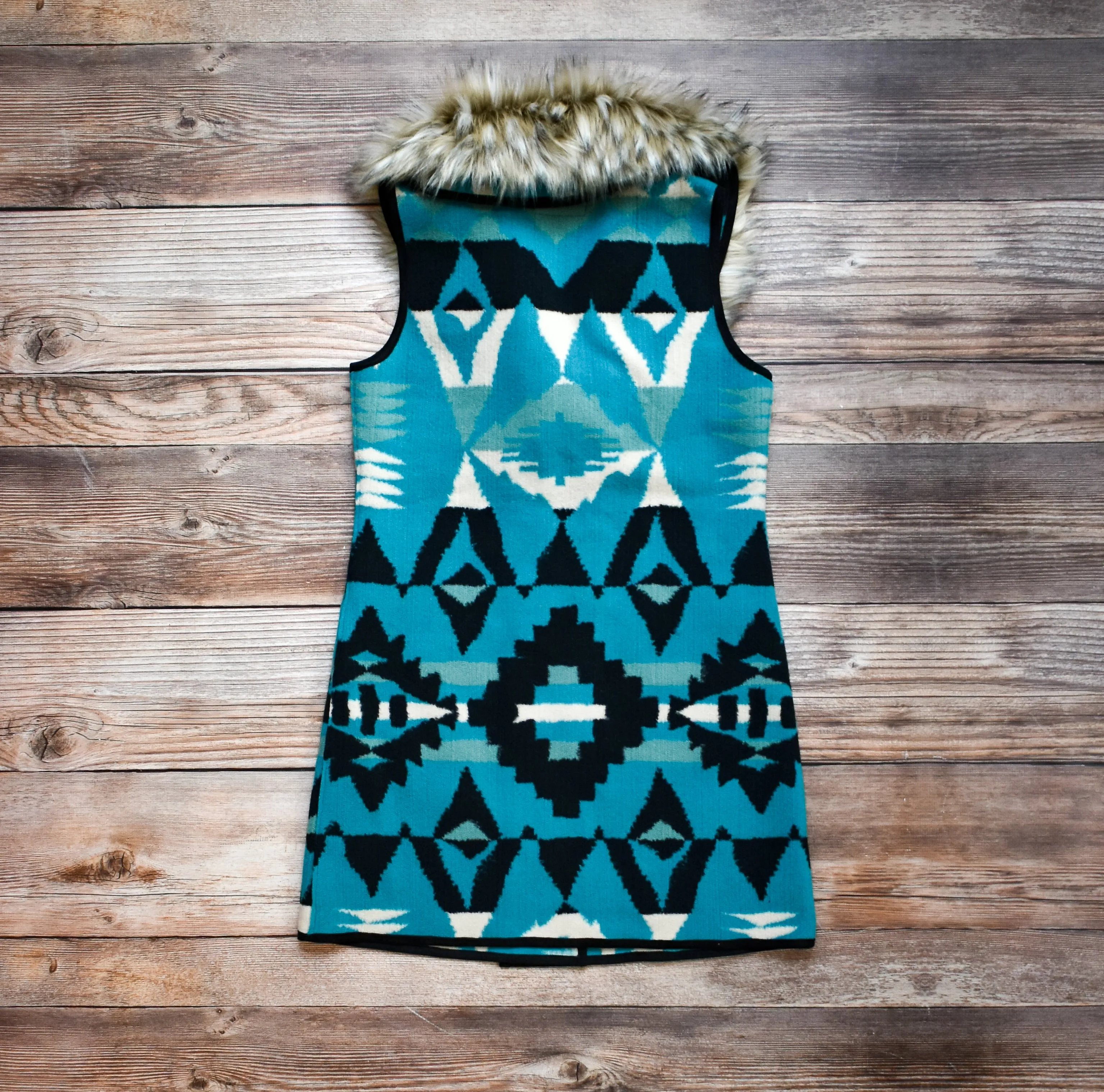 Tasha Polizzi Women's Turquoise Old Ranch Vest
