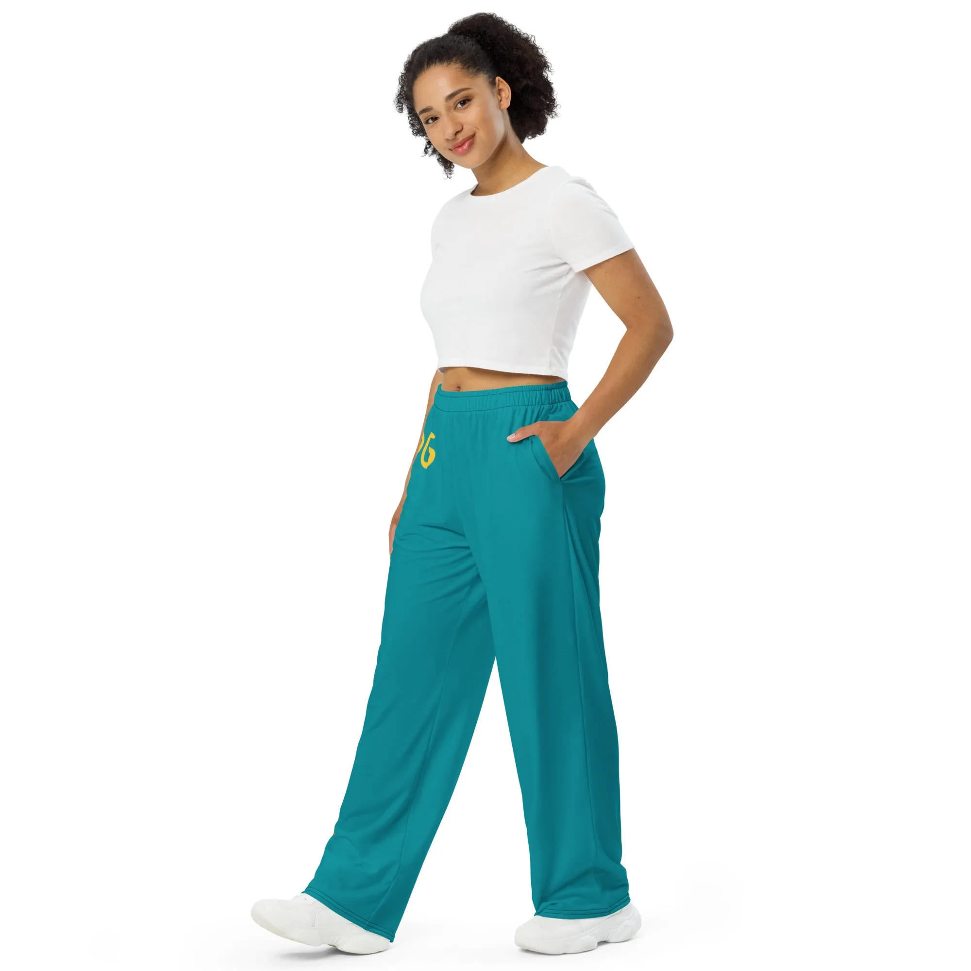 Teal Unisex Pants - OG Hippie Chick