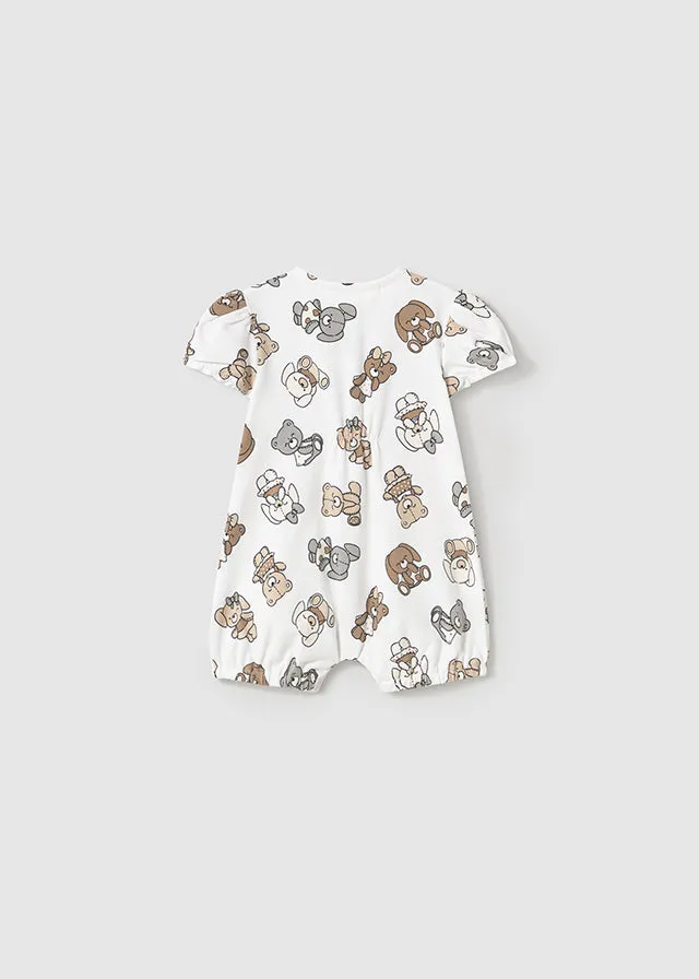Teddy Bear Snuggle Romper