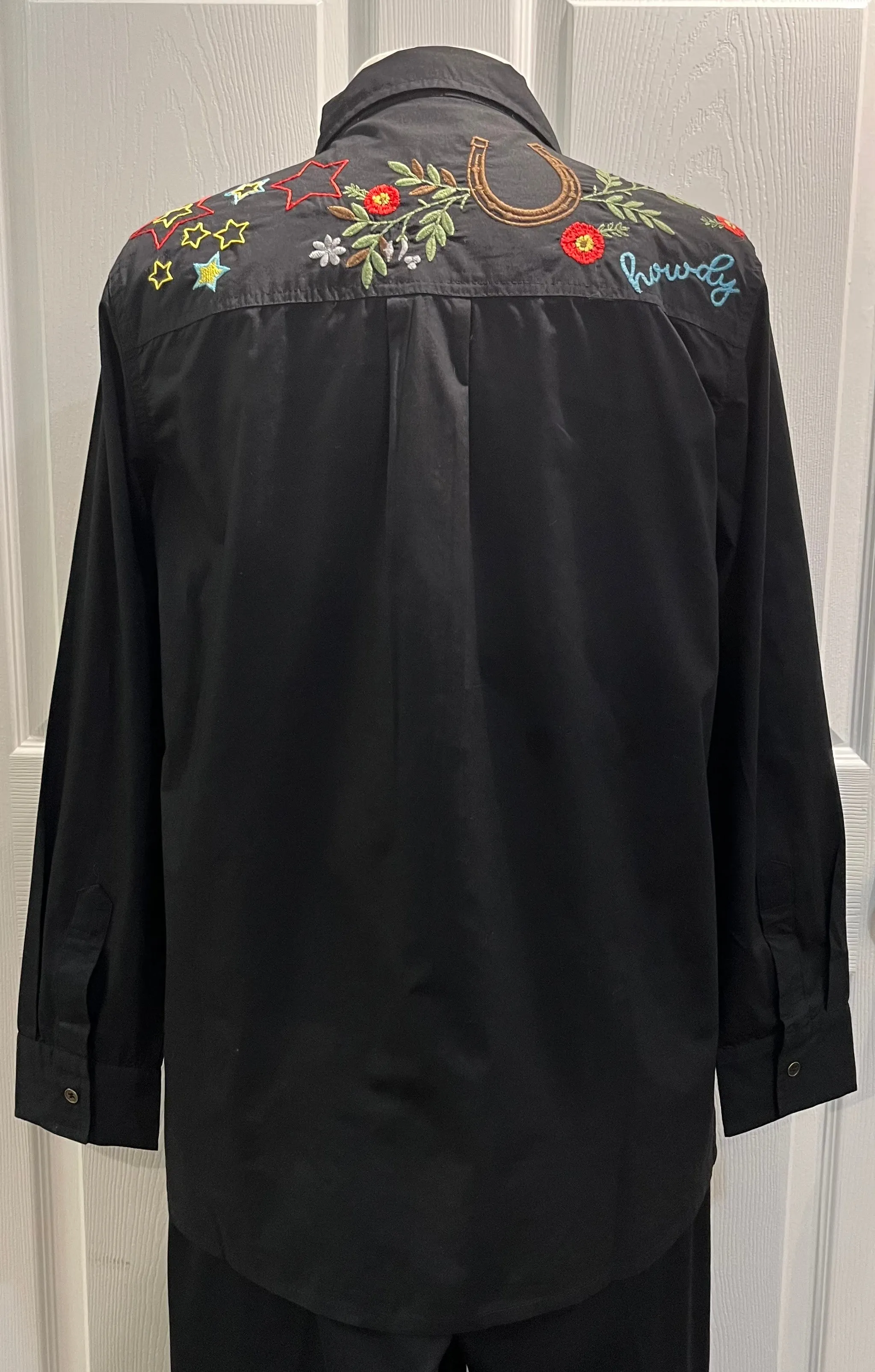 Texas on My Mind Black Button Up Shirt
