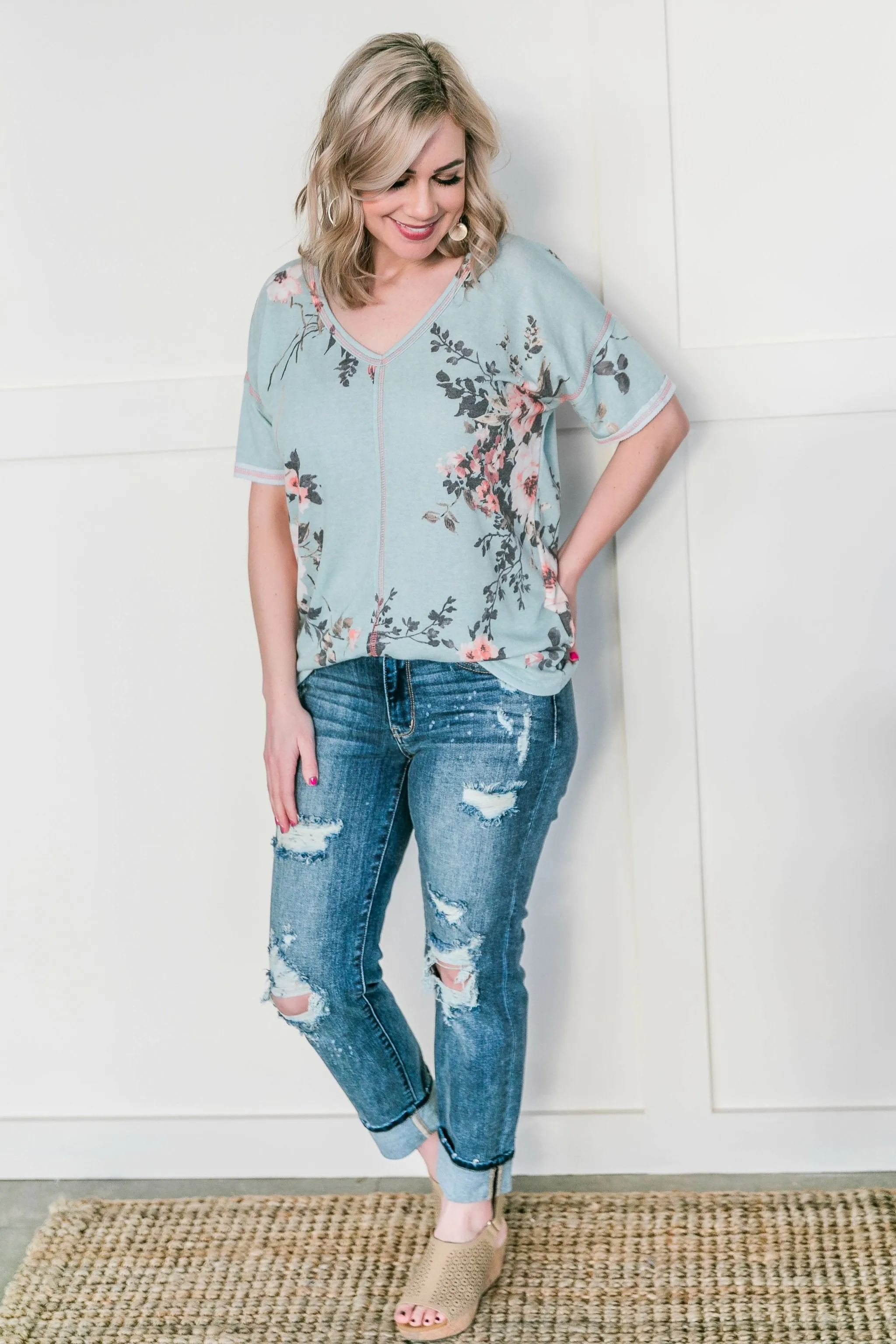 The Boy Is Mine Judy Blue Boyfriend Jeans