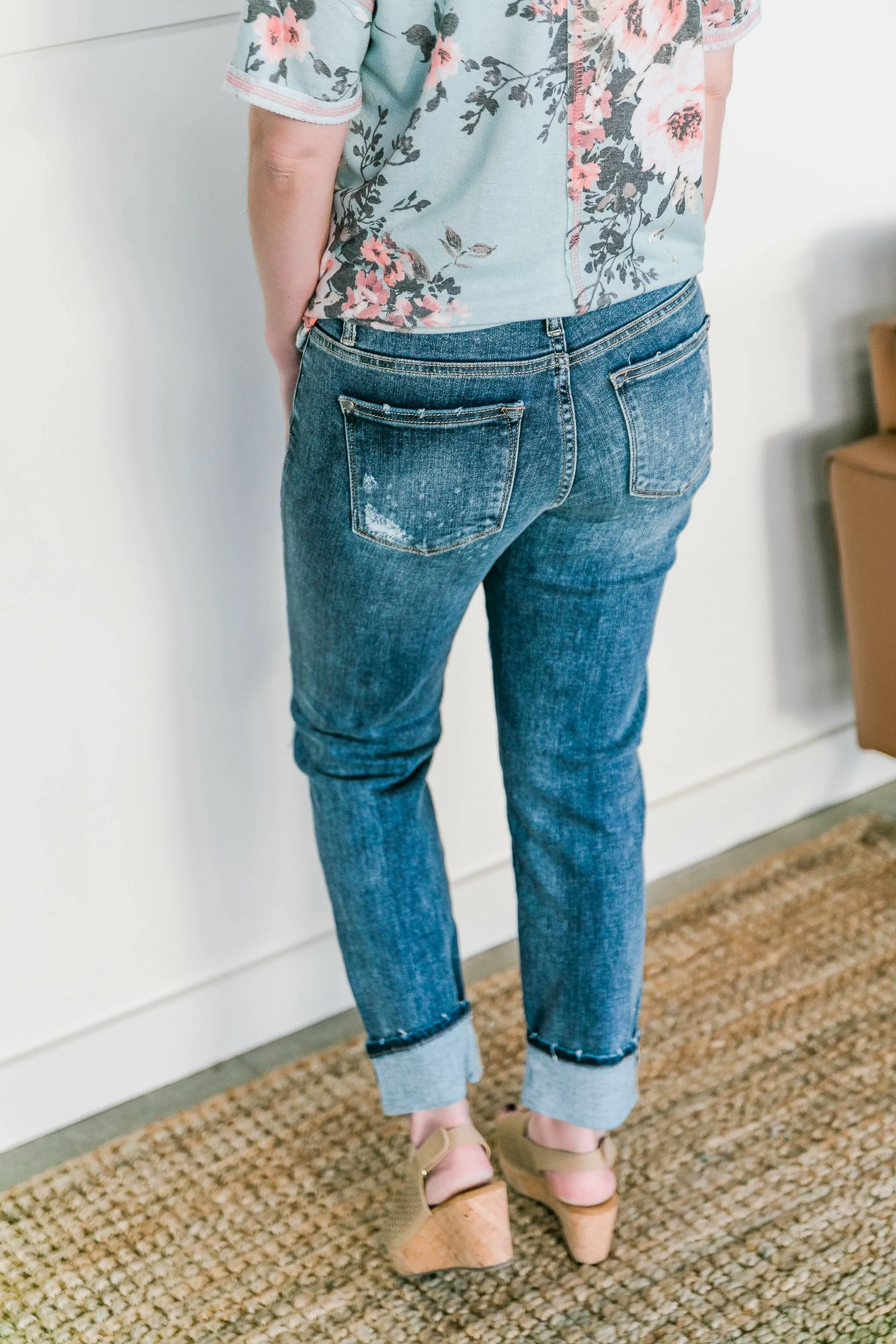The Boy Is Mine Judy Blue Boyfriend Jeans