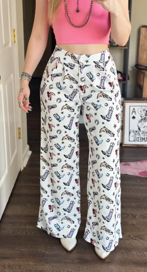 The Cowboy Boot Pants
