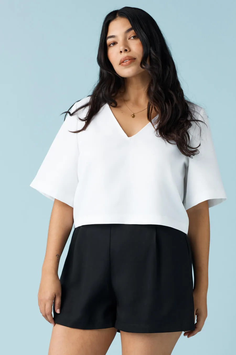 The Cropped Blouse