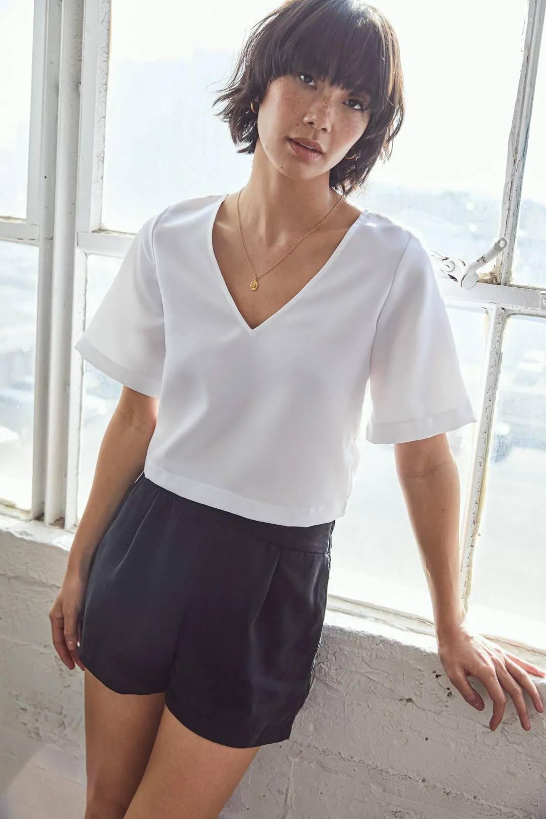 The Cropped Blouse